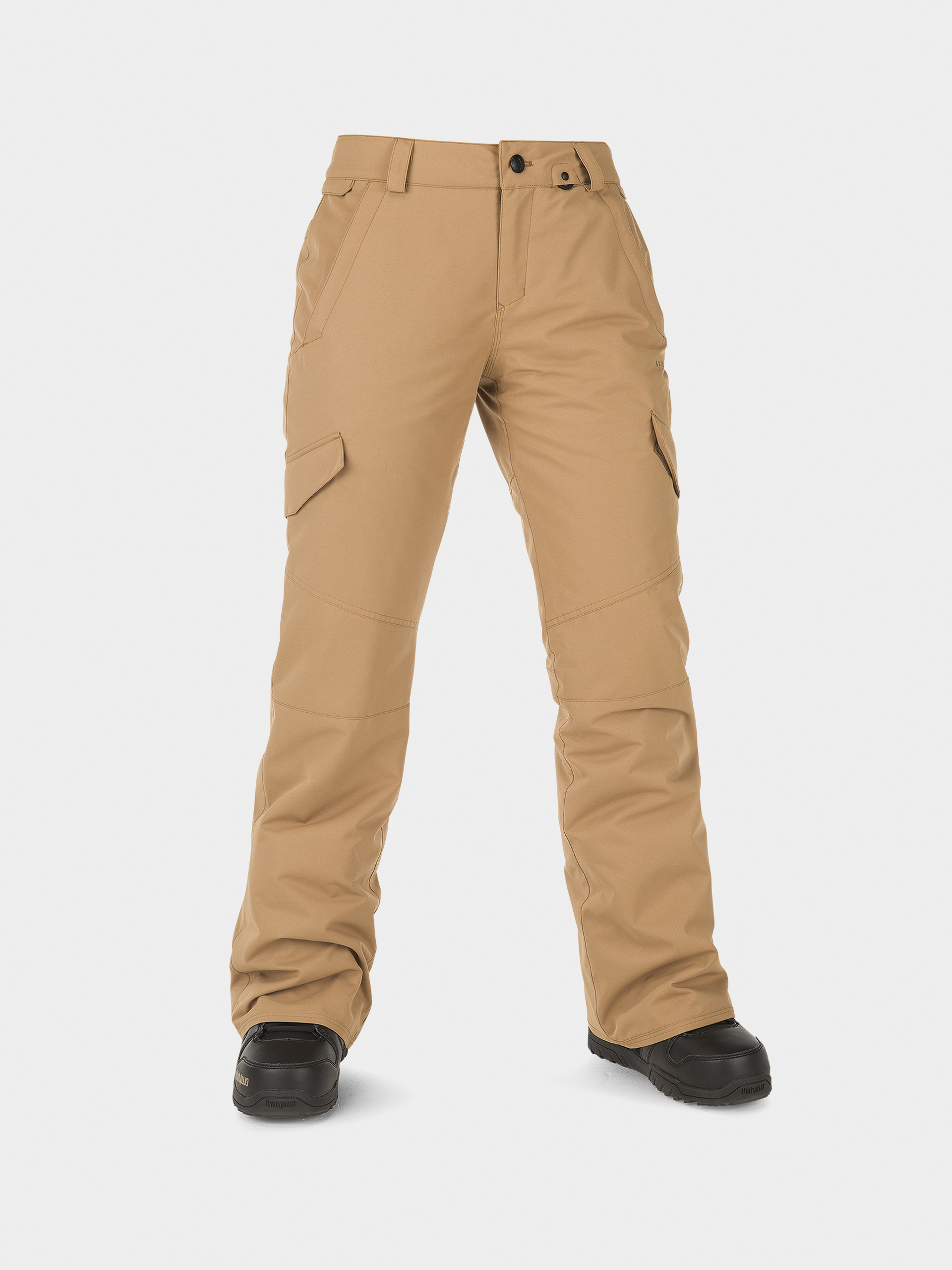Dámske Snowboardové nohavice Volcom Bridger Ins (caramel)