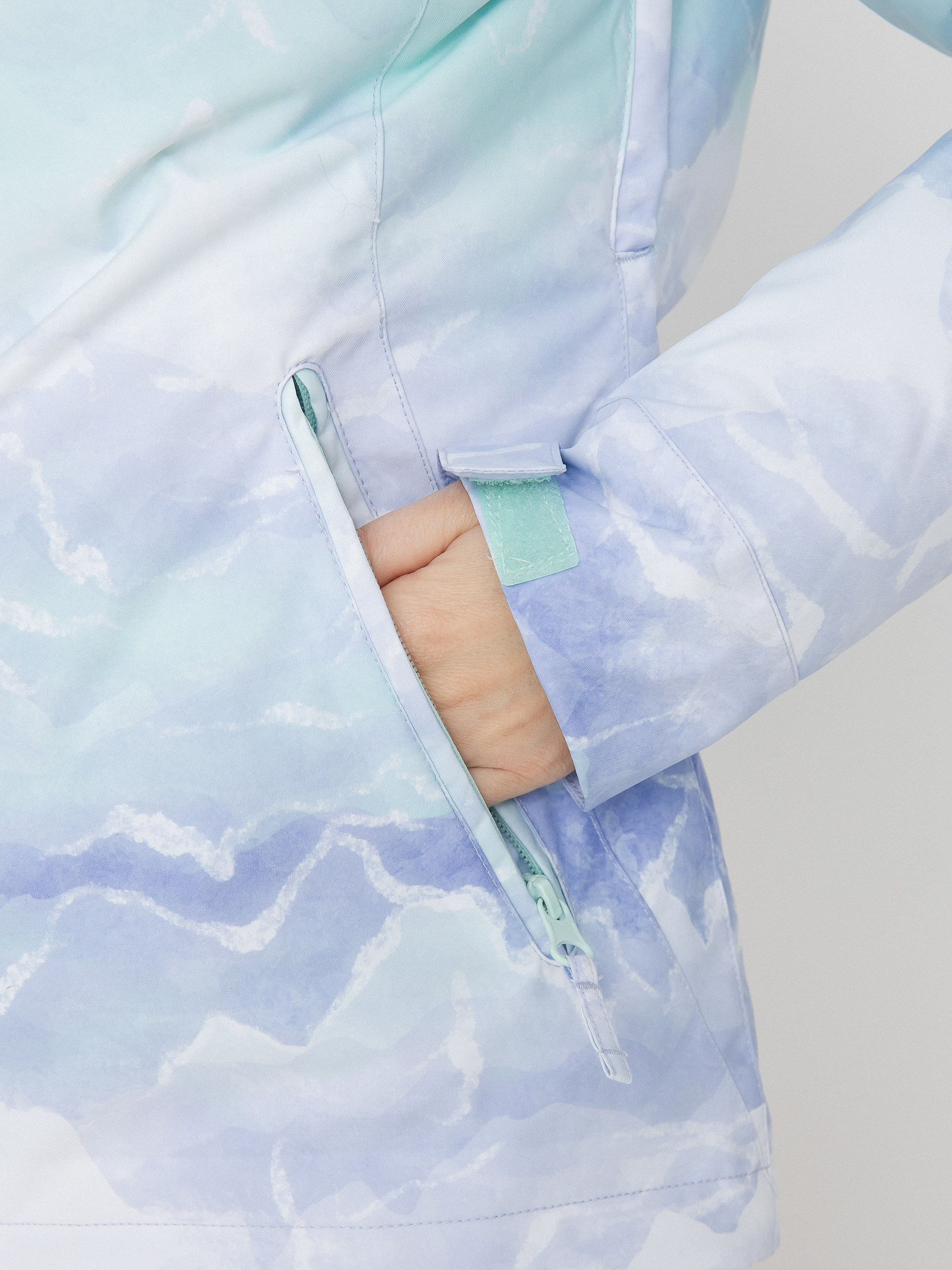 Dámska Snowboardová bunda Roxy Jet Ski Se (fair aqua seous)