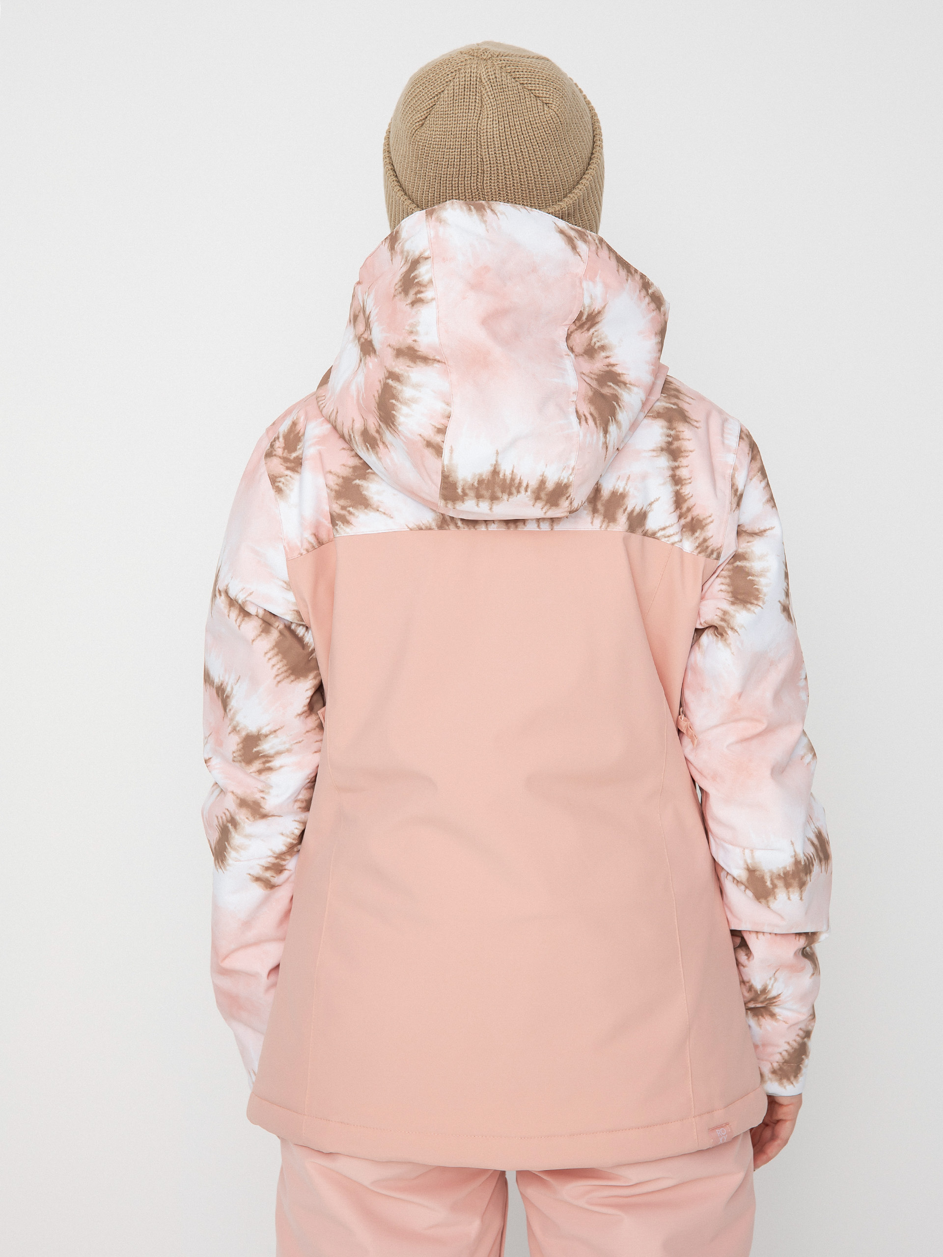 Dámska Snowboardová bunda Roxy Galaxy Print Block (woodsmoke swirl)