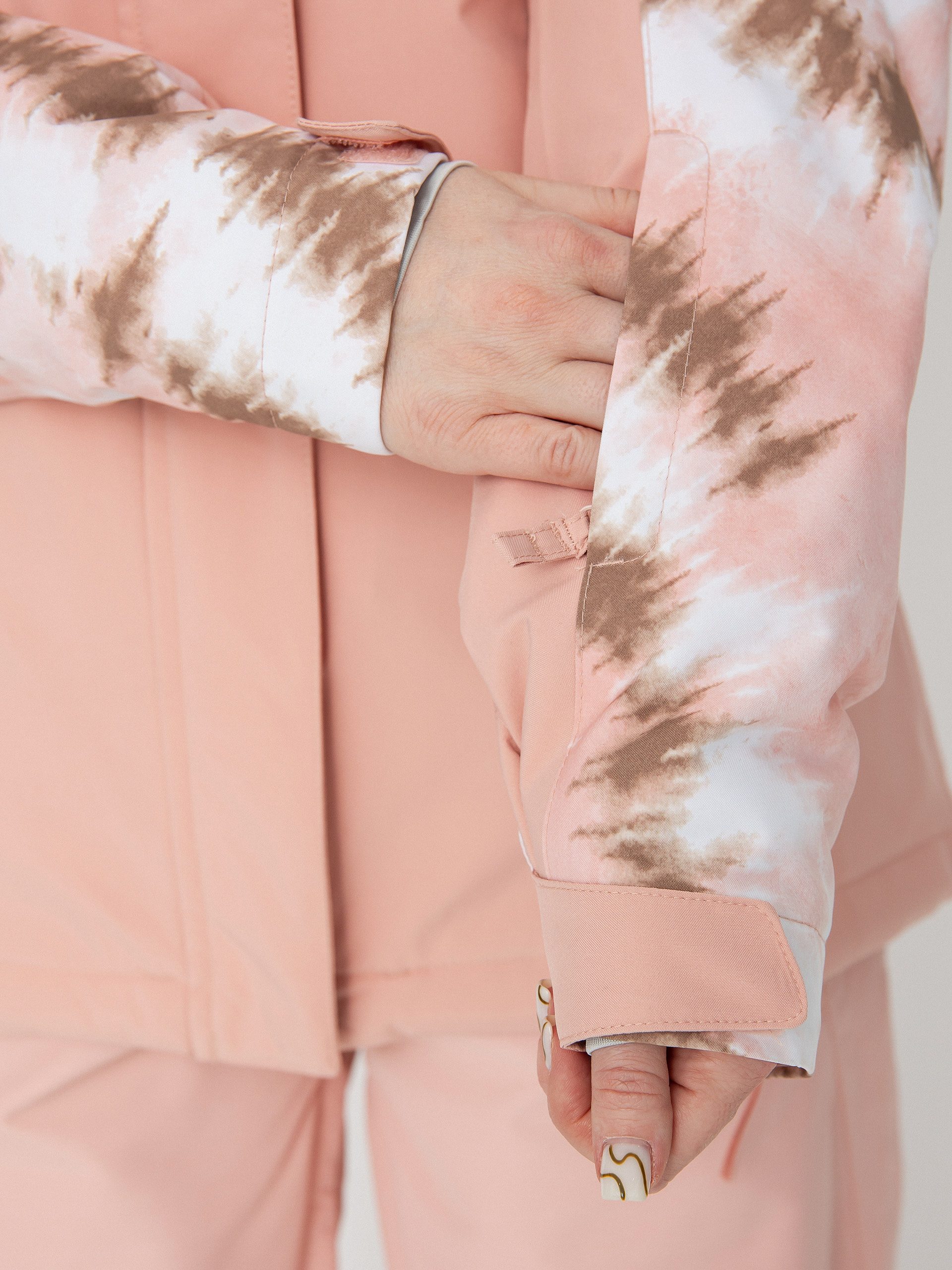 Dámska Snowboardová bunda Roxy Galaxy Print Block (woodsmoke swirl)