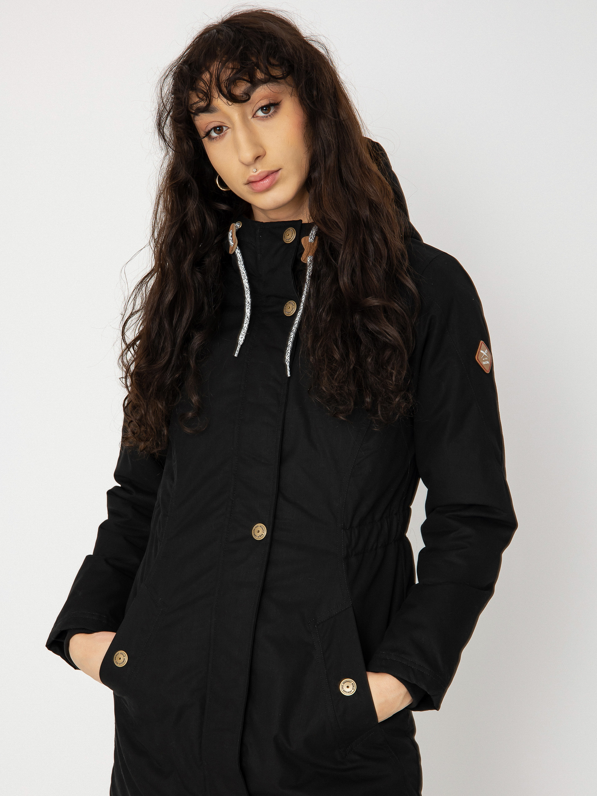 Kabát Iriedaily Holina Wmn (black)