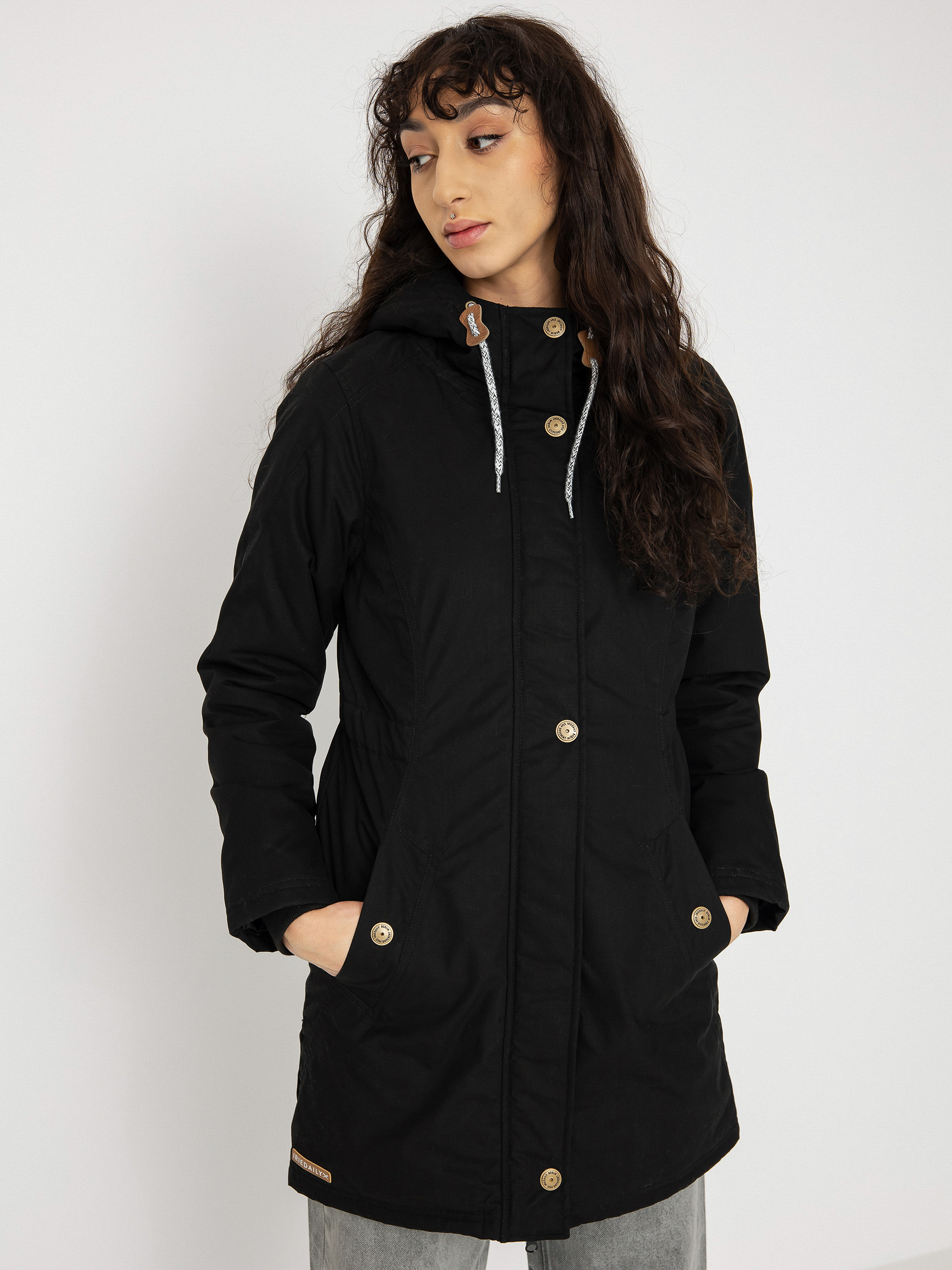 Kabát Iriedaily Holina Wmn (black)