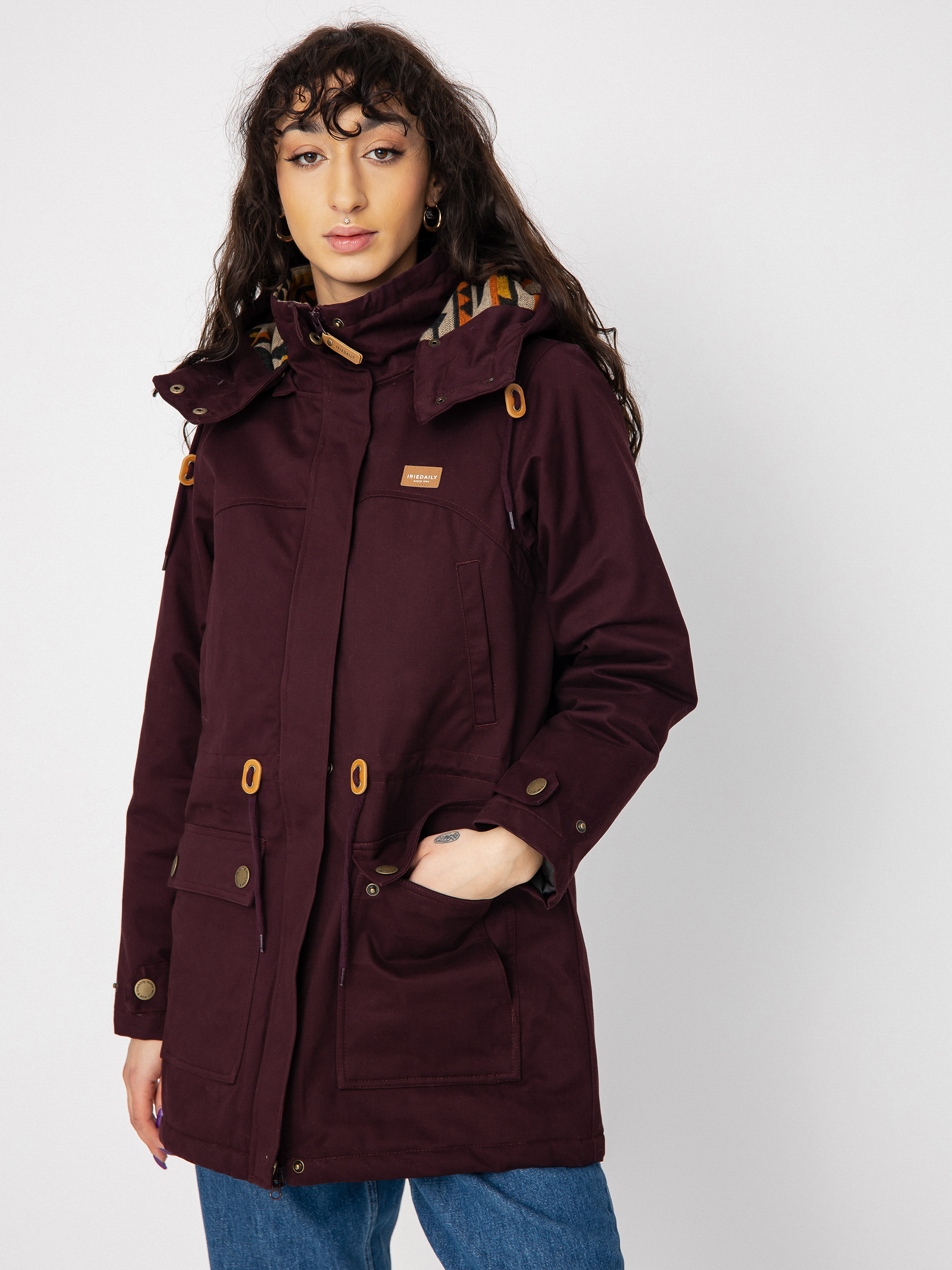 Bunda Iriedaily Koerte Sherpa Parka Wmn (nightfall)