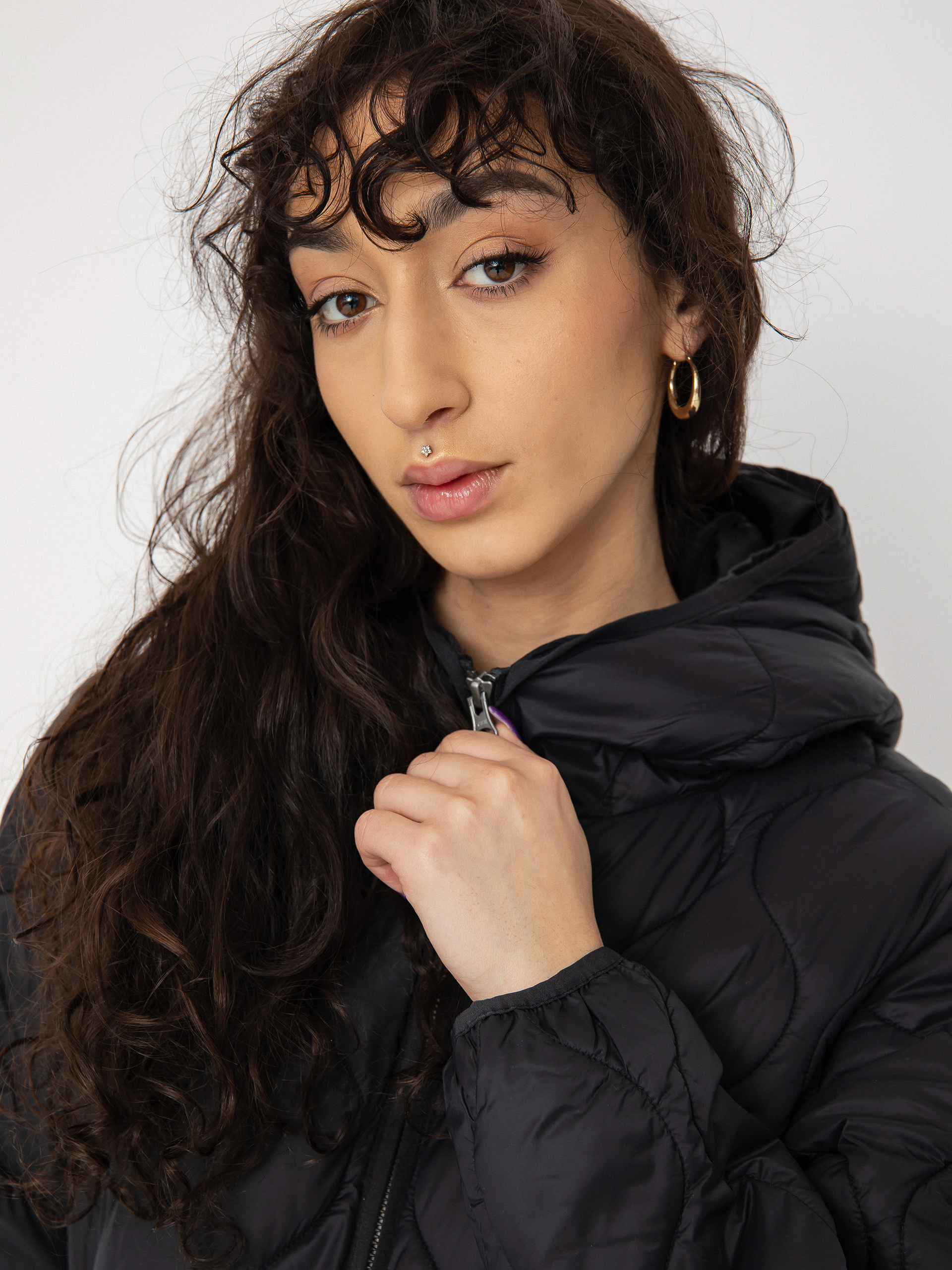 Kabát Iriedaily Quilty Wmn (black)