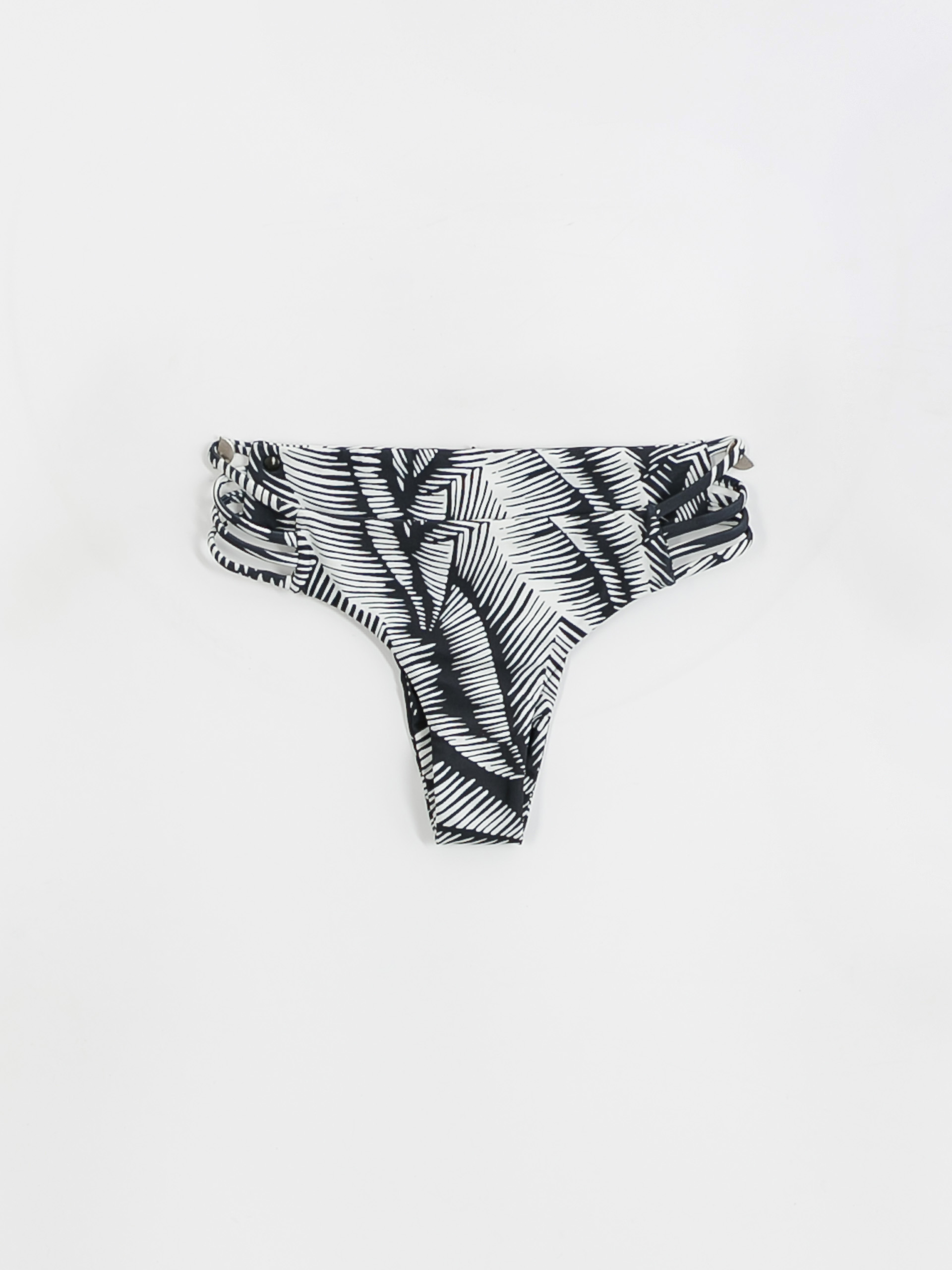 Spodný diel plaviek Volcom Dół od bikini Stay Or Leaf Cheeky Wmn (black)
