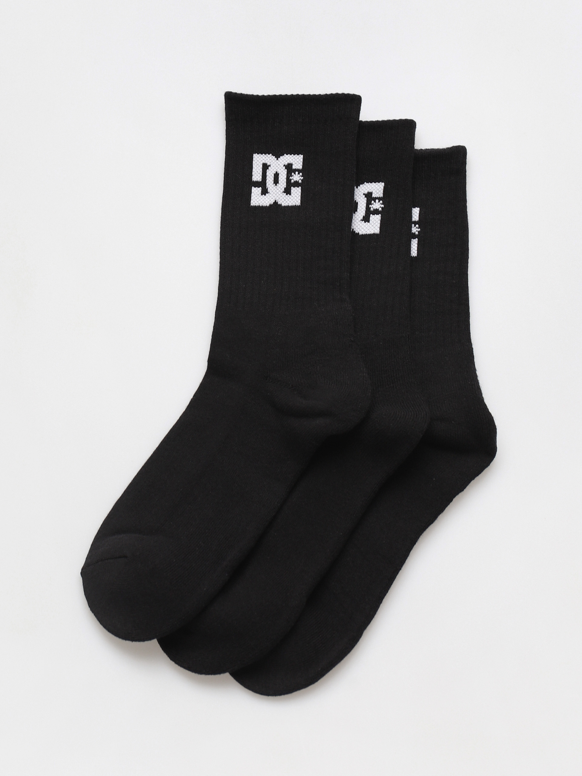 Ponožky DC Spp Crew 3Pk - čierna (black)