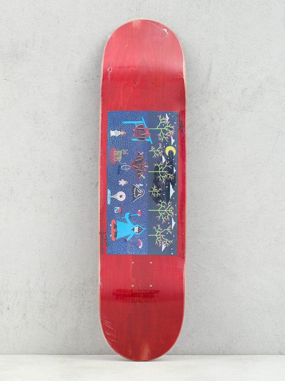 Doska Youth Skateboards X Szati Vaccine (red)