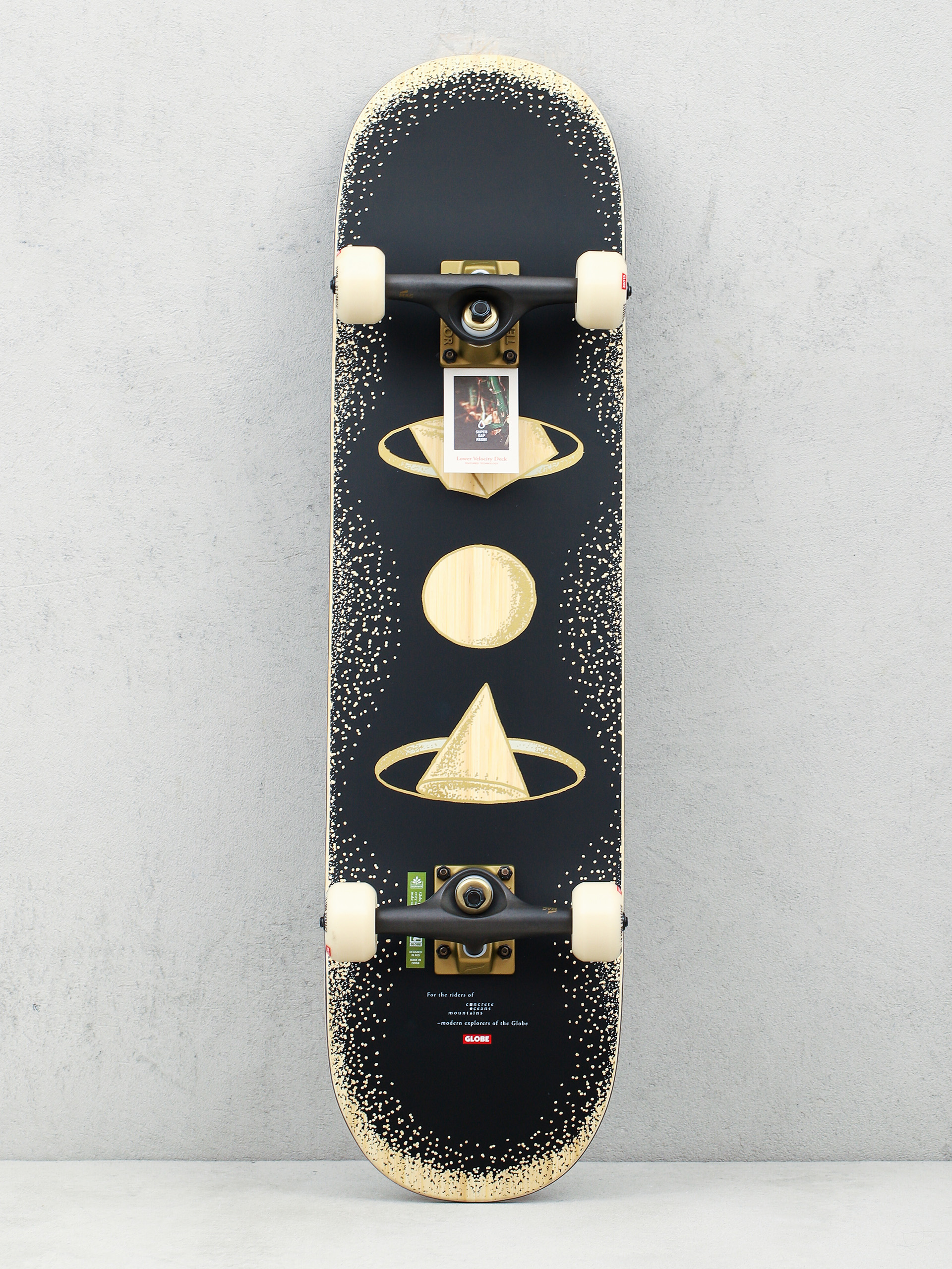 Skateboard Globe G3 Black Holes (bamboo/black)