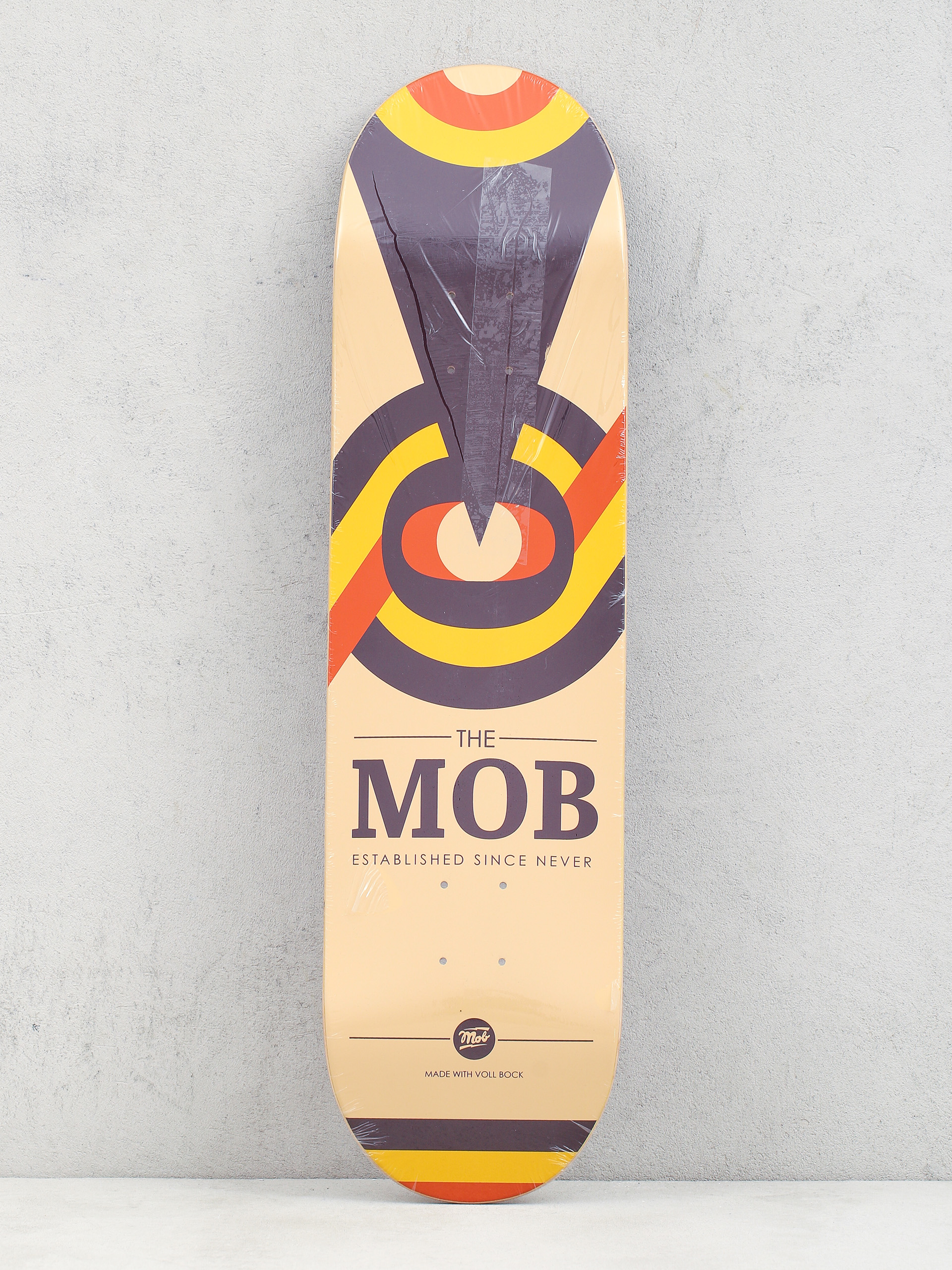 Doska Mob Skateboards Eyechart (sand)