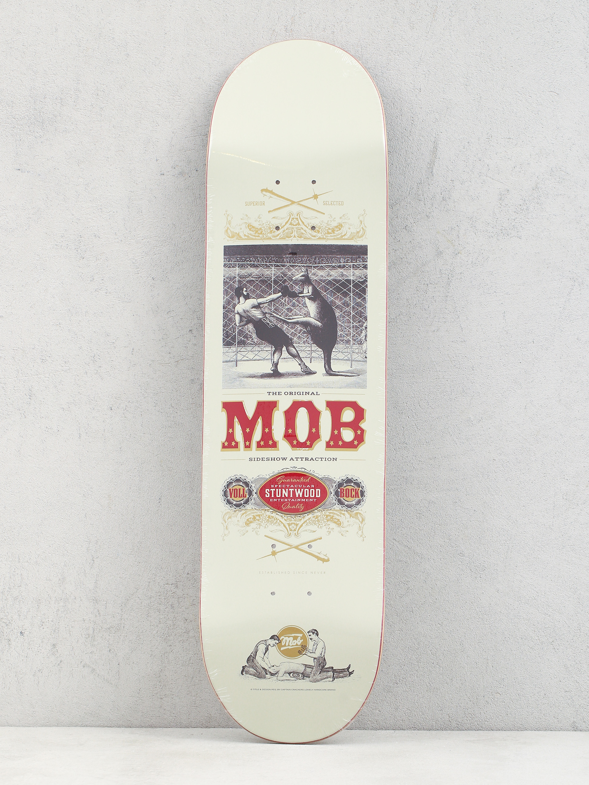 Doska Mob Skateboards Sideshow (beige)