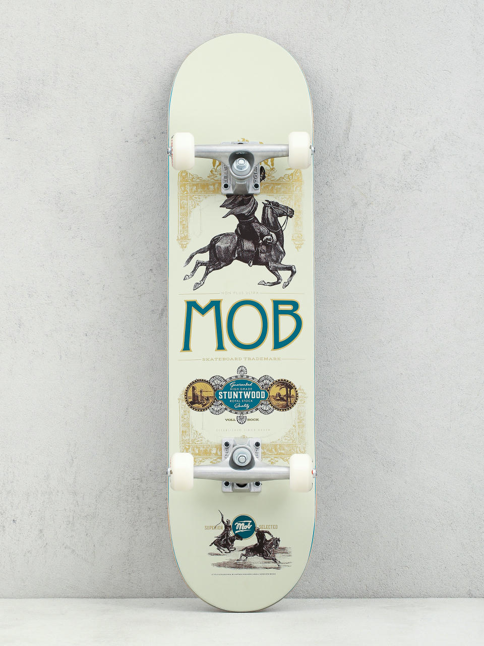 Skateboard Mob Skateboards Horsemen (beige)