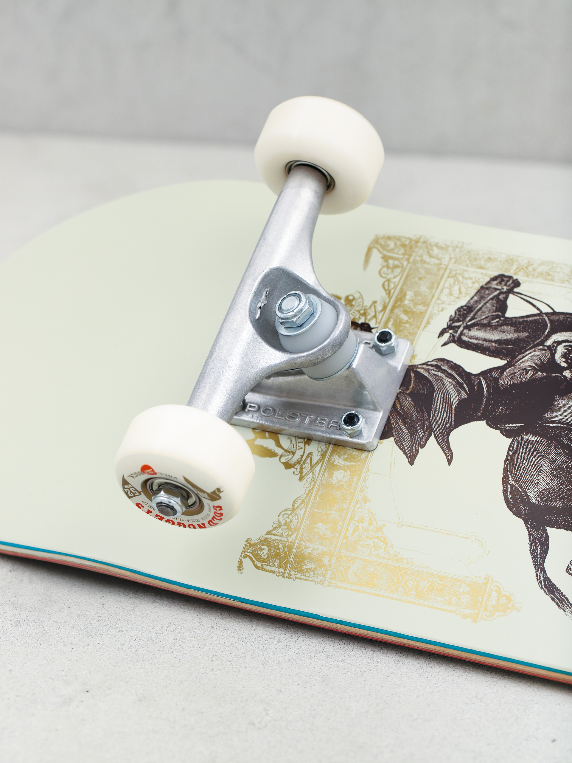 Skateboard Mob Skateboards Horsemen (beige)