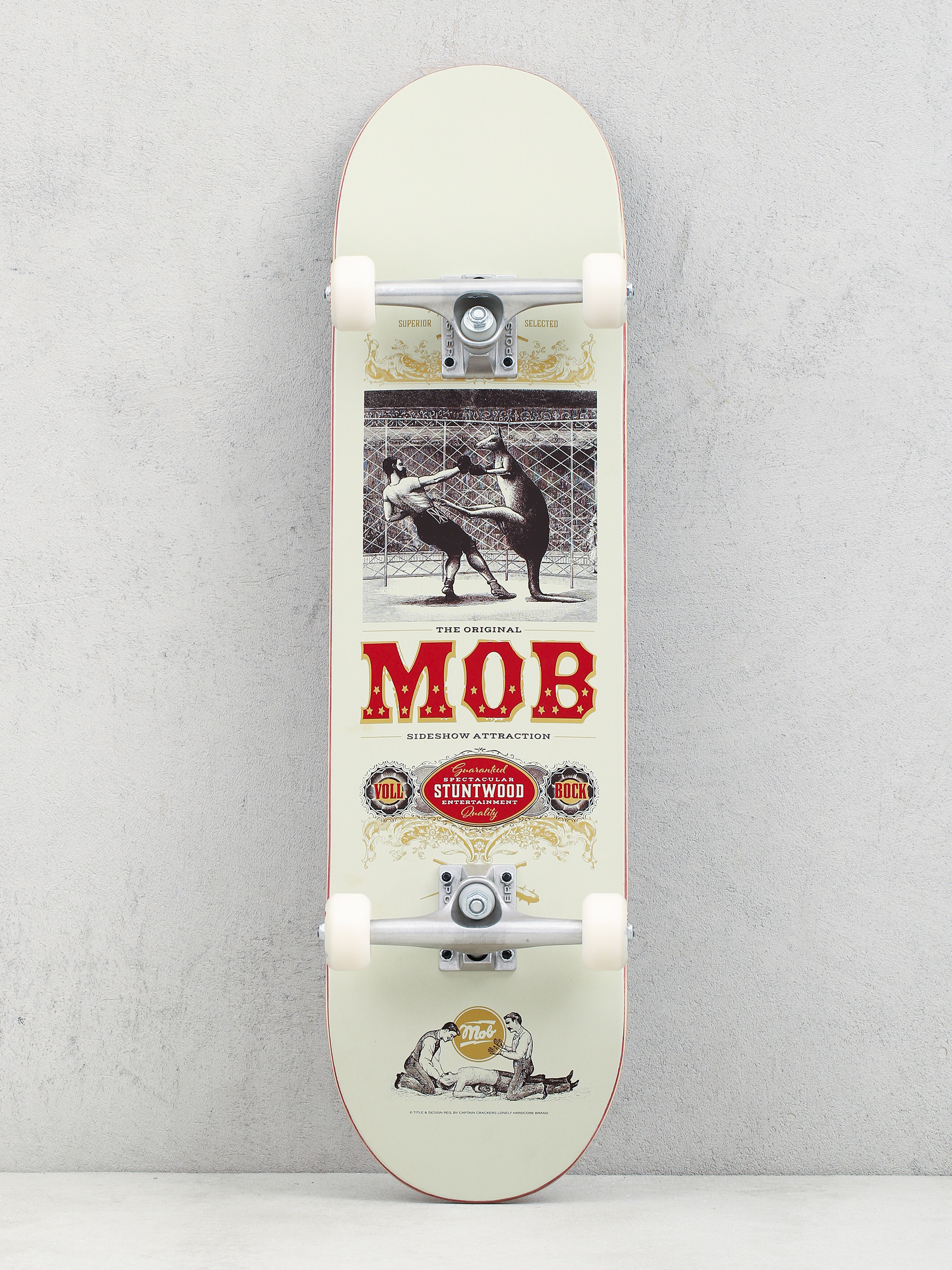 Skateboard Mob Skateboards Sideshow (beige)