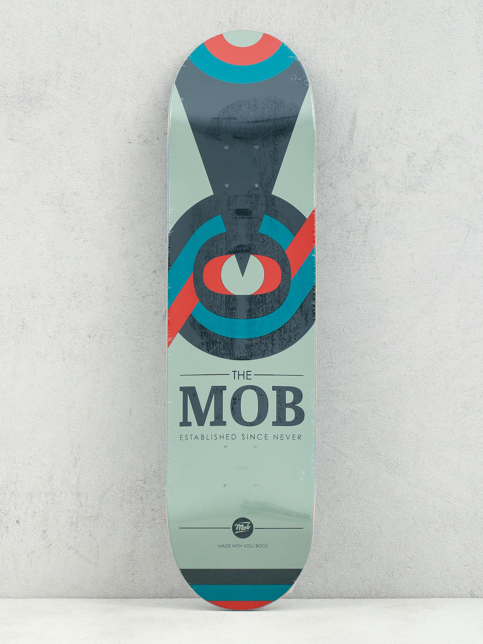 Doska Mob Skateboards Eyechart (steel green)