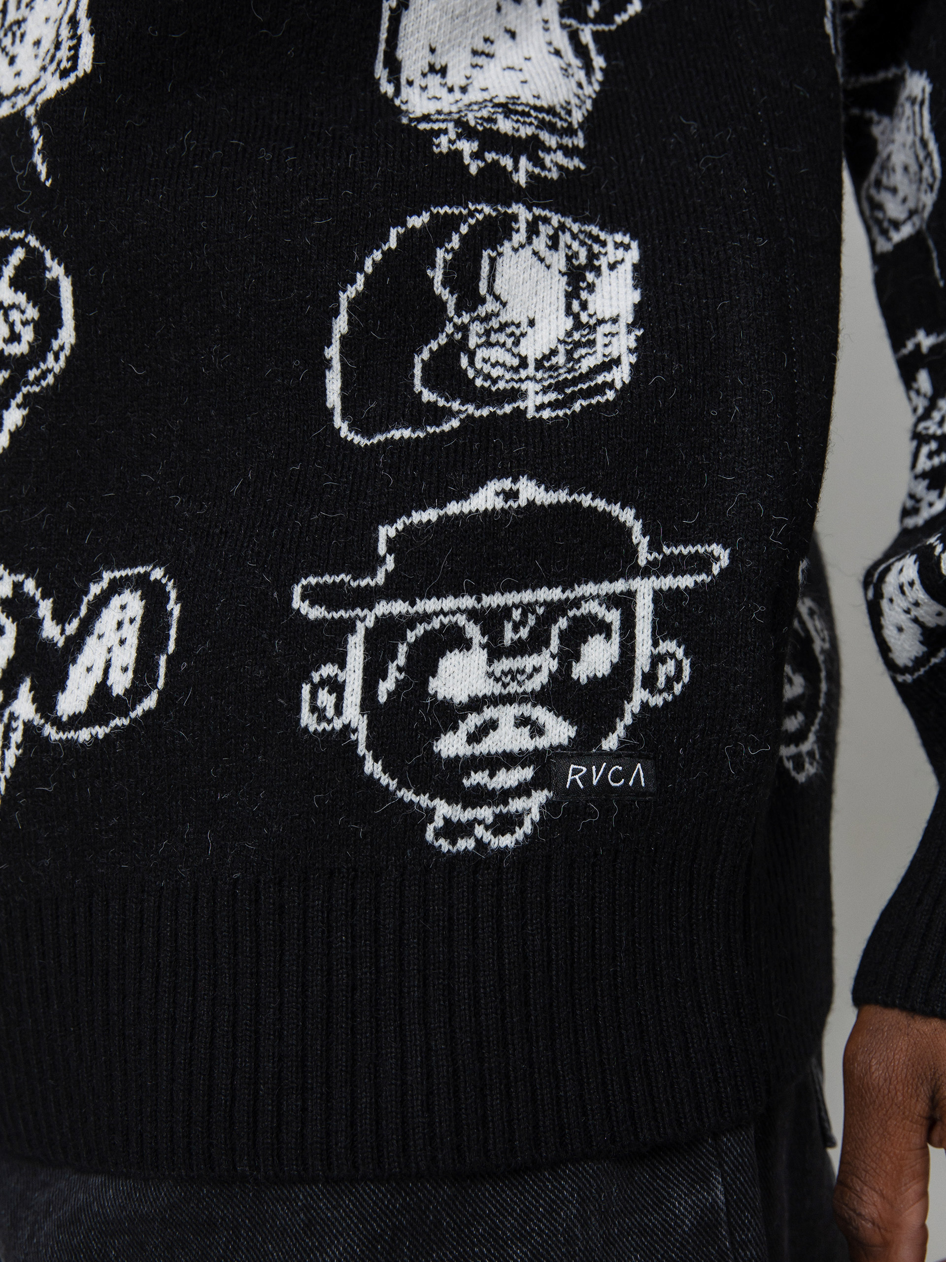 Sveter RVCA Dmote (black)