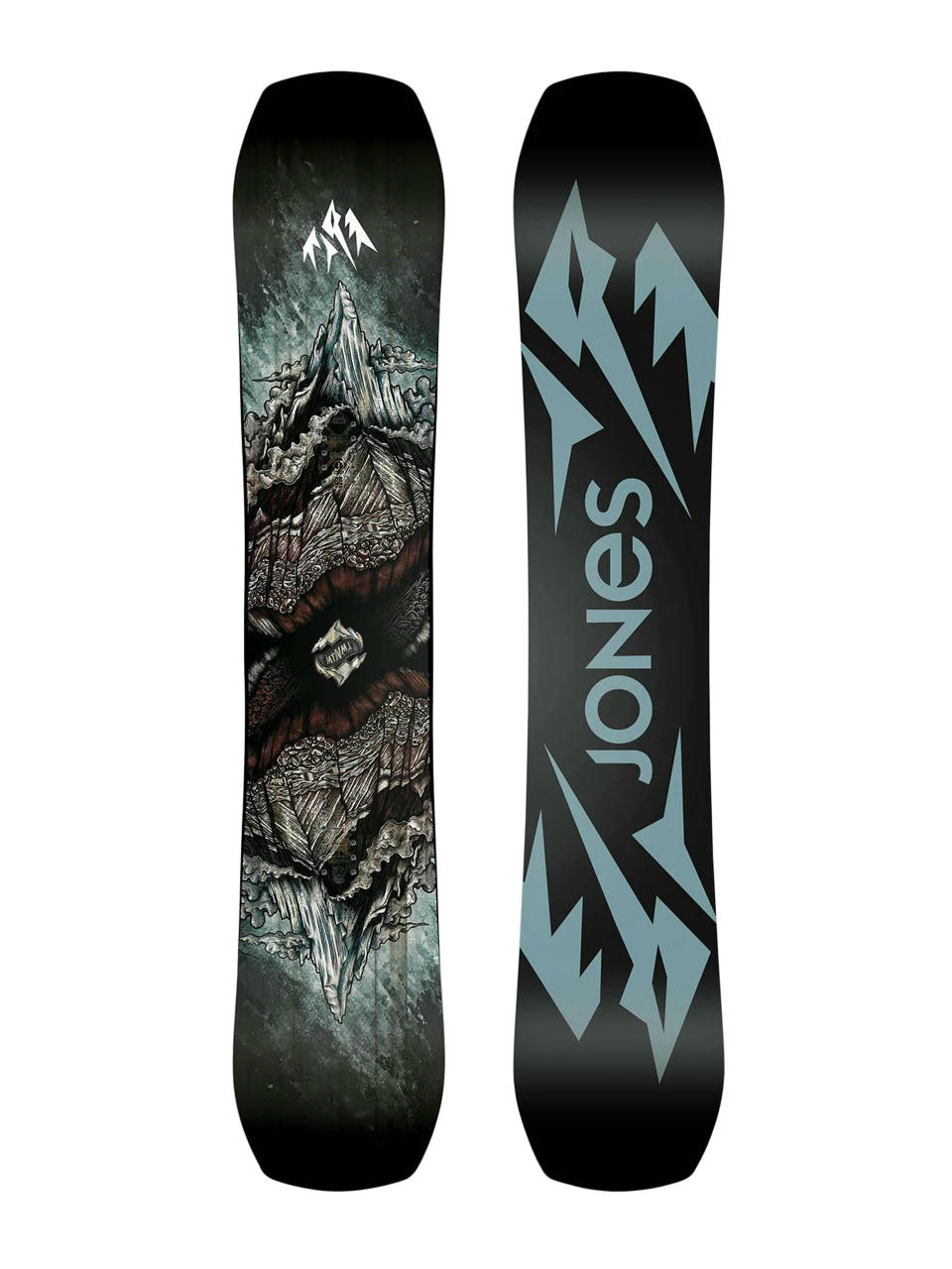 Pánska Snowboard Jones Snowboards Mountain Twin (black/blue)