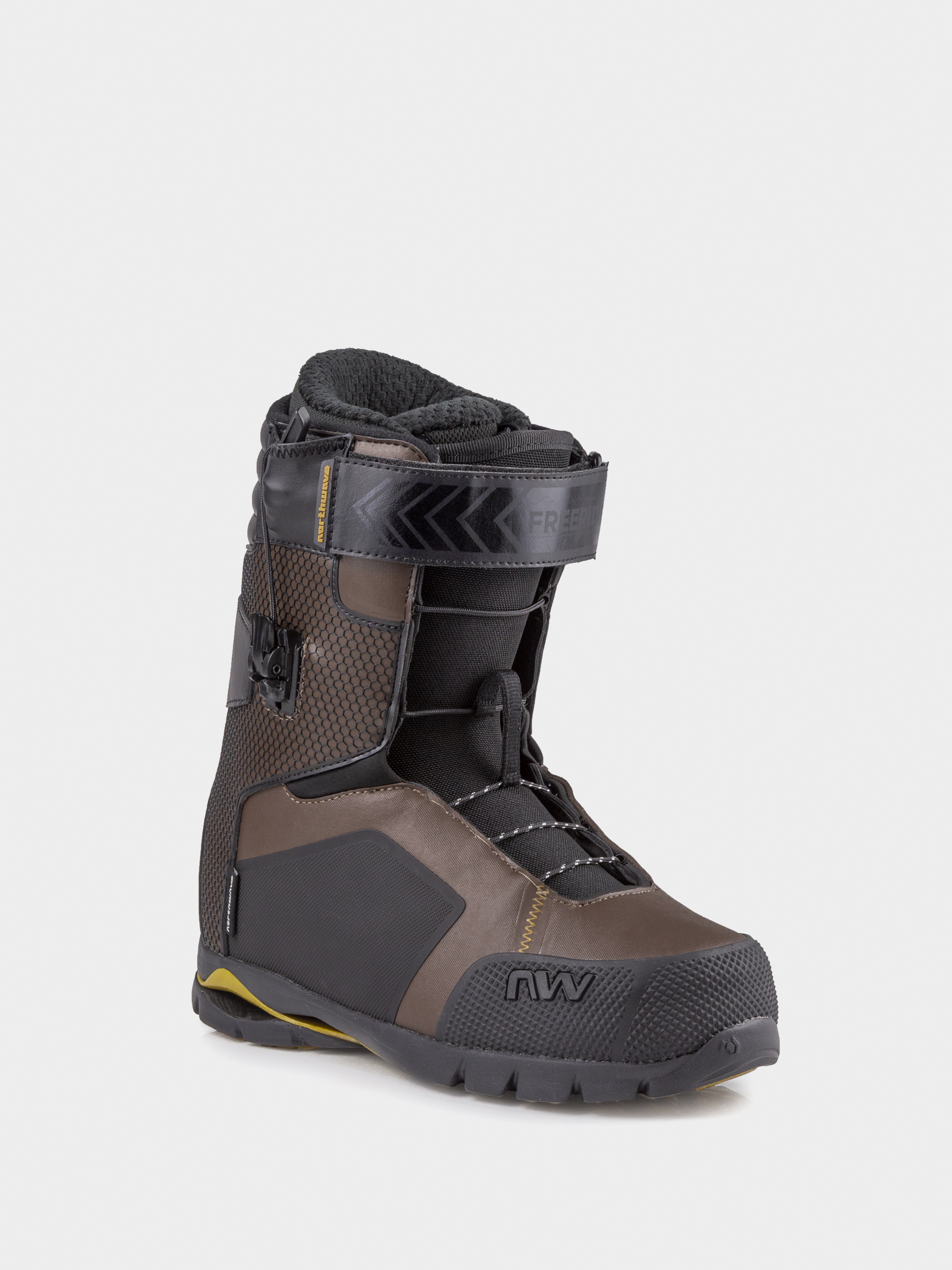 Obuv na snowboard Northwave Domain Sls - hnedá (dark brown)