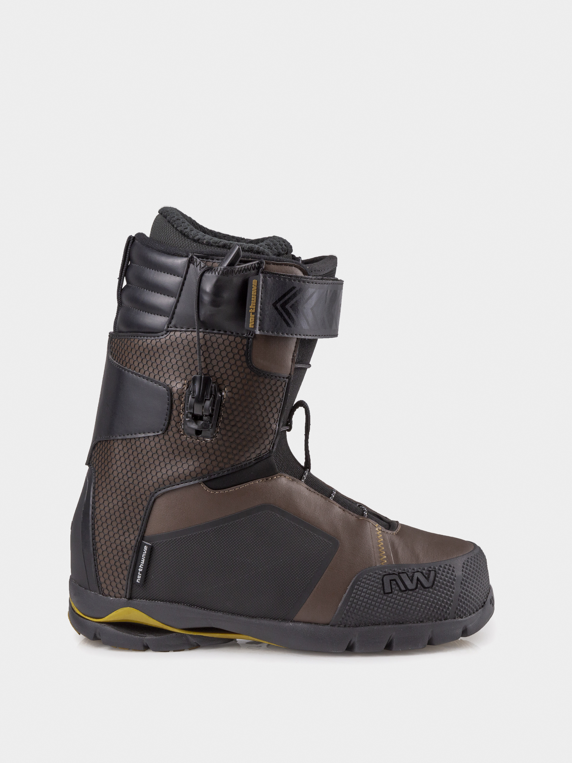 Pánske Obuv na snowboard Northwave Domain Sls (dark brown)