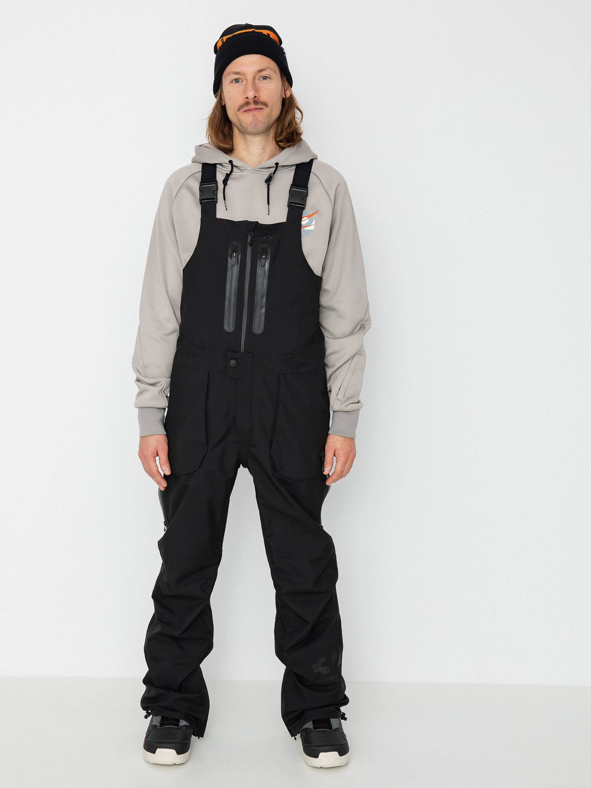 Pánske Snowboardové nohavice ThirtyTwo Tm 3 Bib (black)
