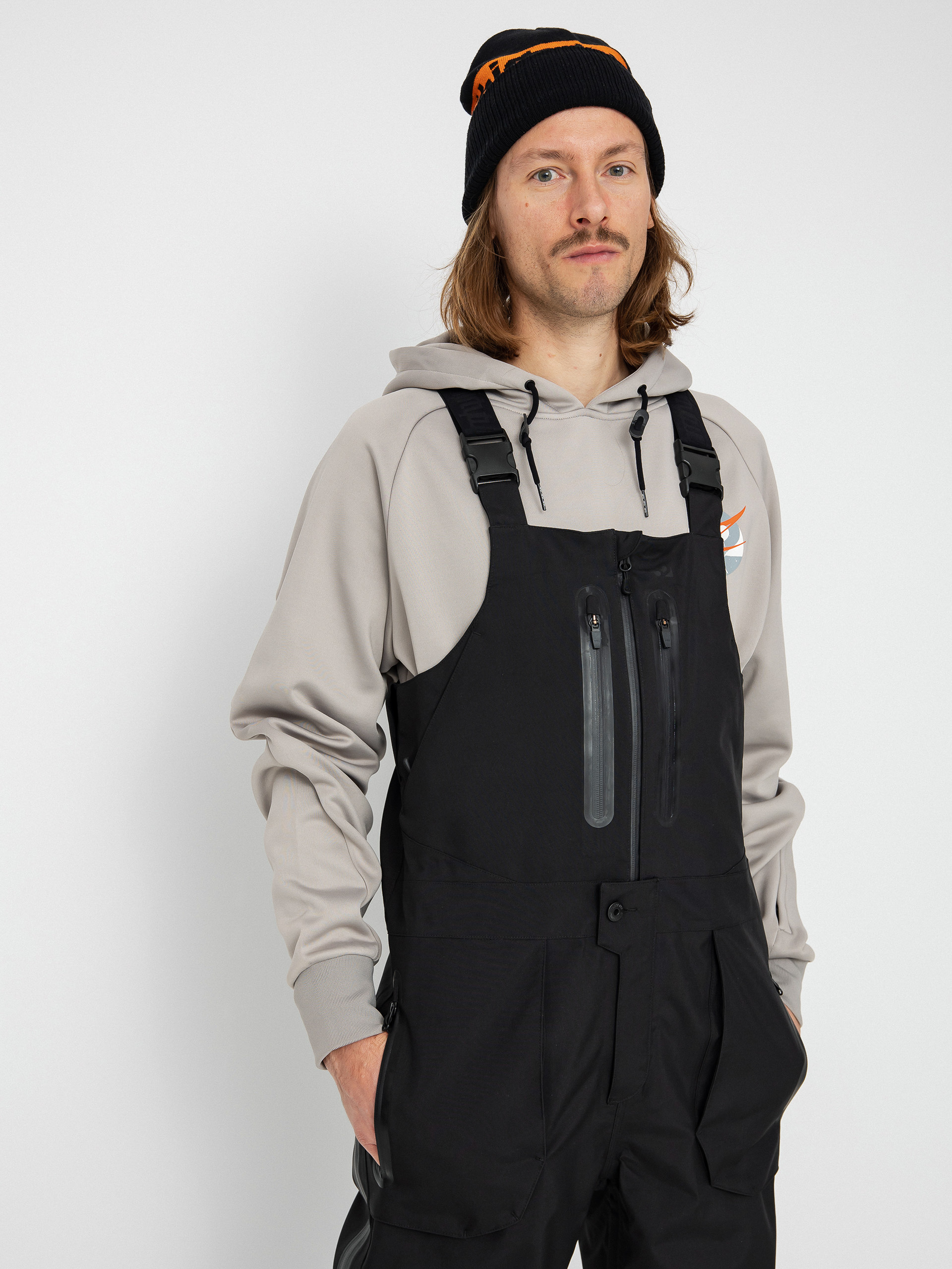 Pánske Snowboardové nohavice ThirtyTwo Tm 3 Bib (black)
