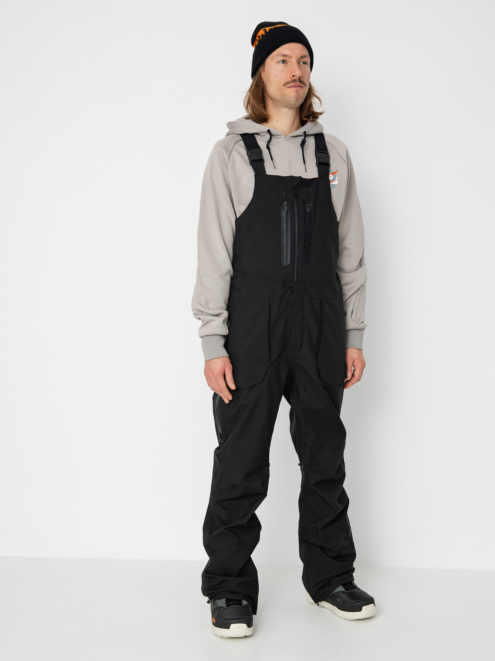 Pánske Snowboardové nohavice ThirtyTwo Tm 3 Bib (black)