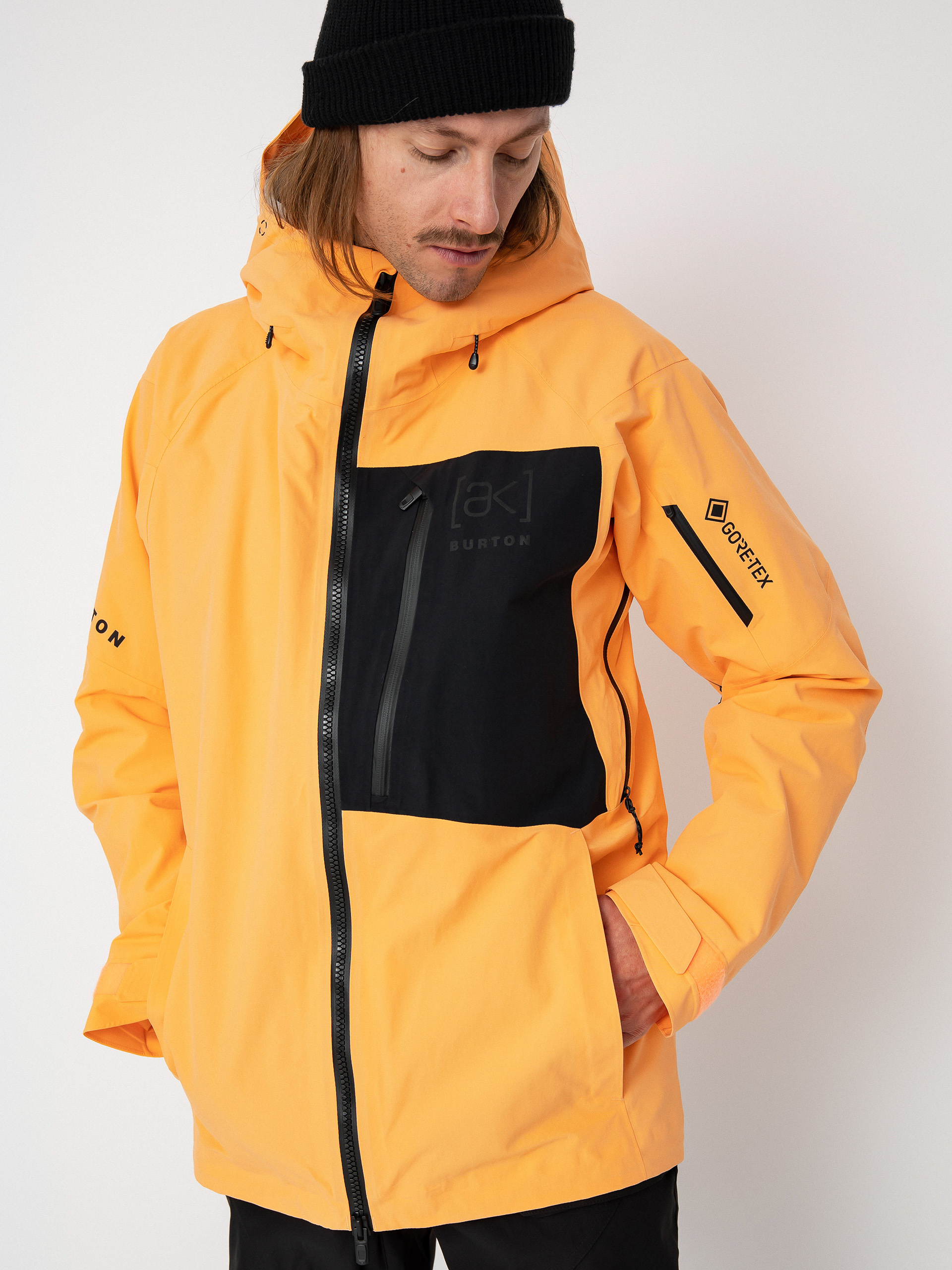 Pánska Snowboardová bunda Burton Ak Cyclic Gore Tex 2L (salmon buff/true black)