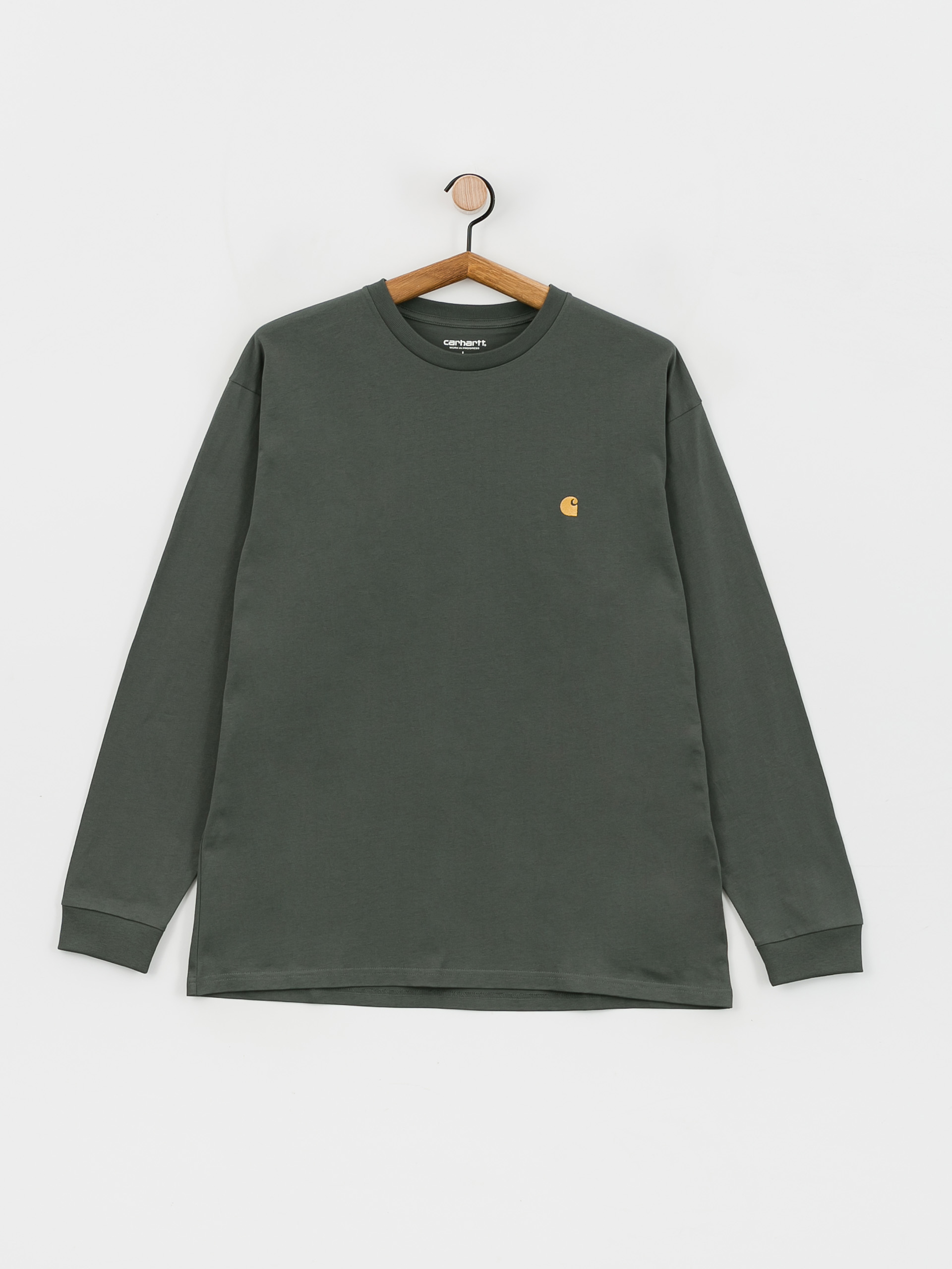Triko Carhartt WIP Chase (jura/gold)