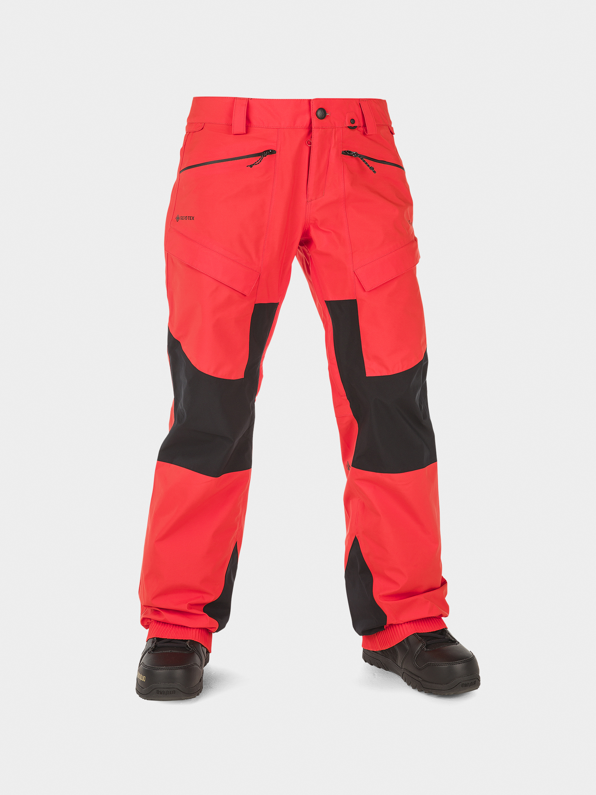 Snowboardové nohavice Volcom V.Co At Stretch Gore Tex Wmn (orange shock)