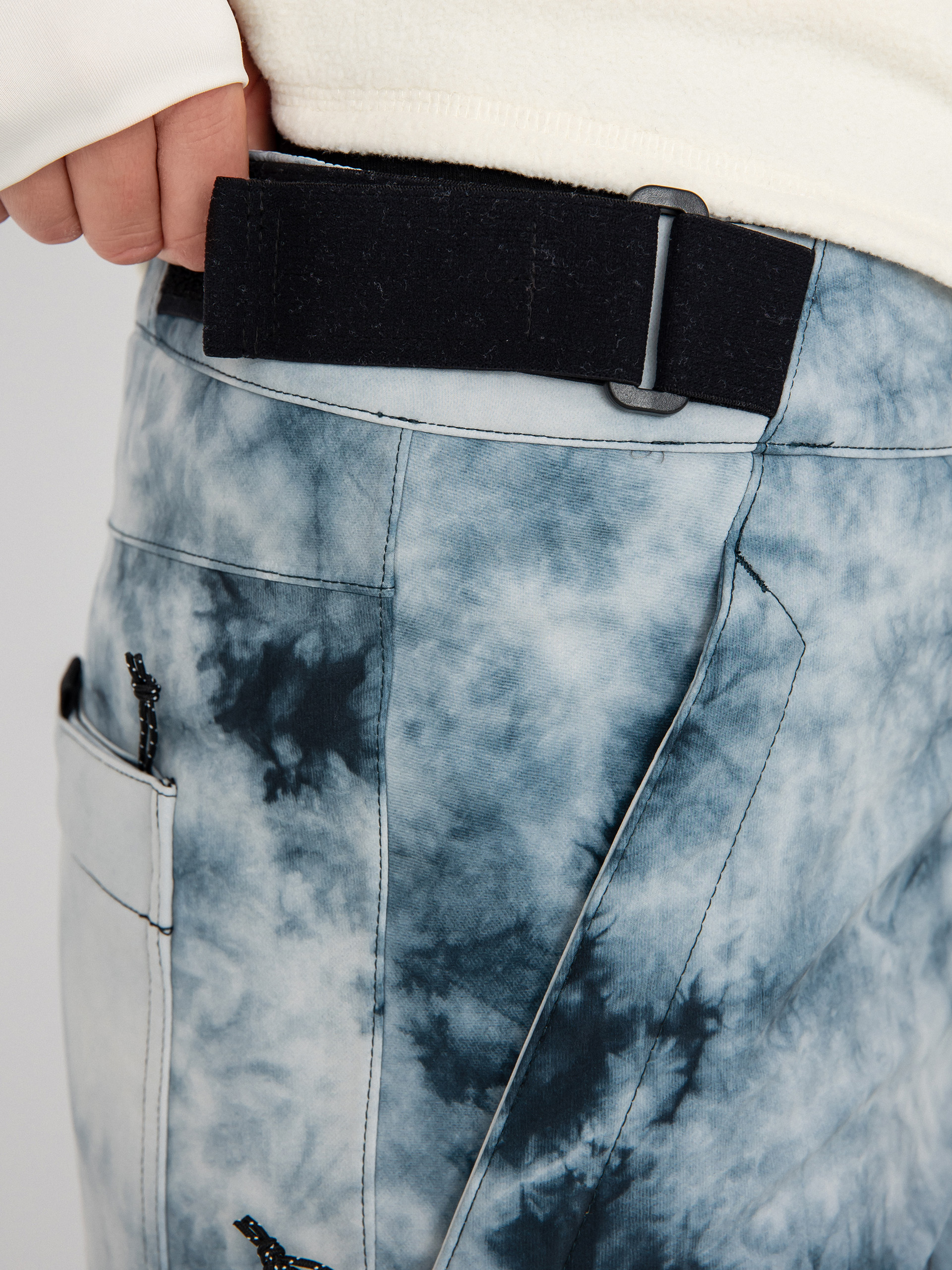 Dámske Snowboardové nohavice Volcom Dust Up Bonded (storm tie dye)