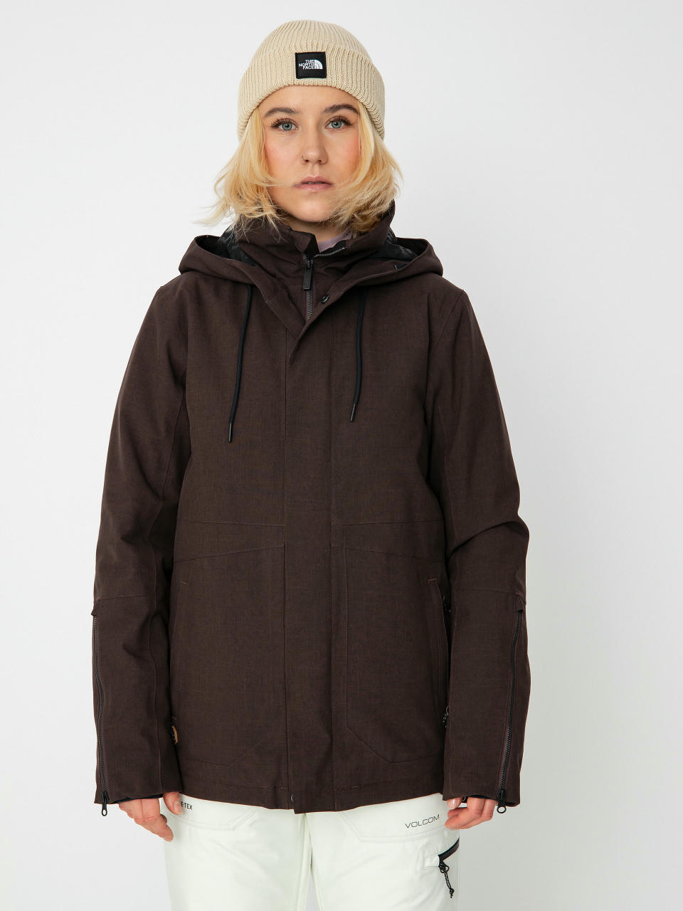 Snowboardová bunda Volcom Sherwin Ins Wmn (black plum)