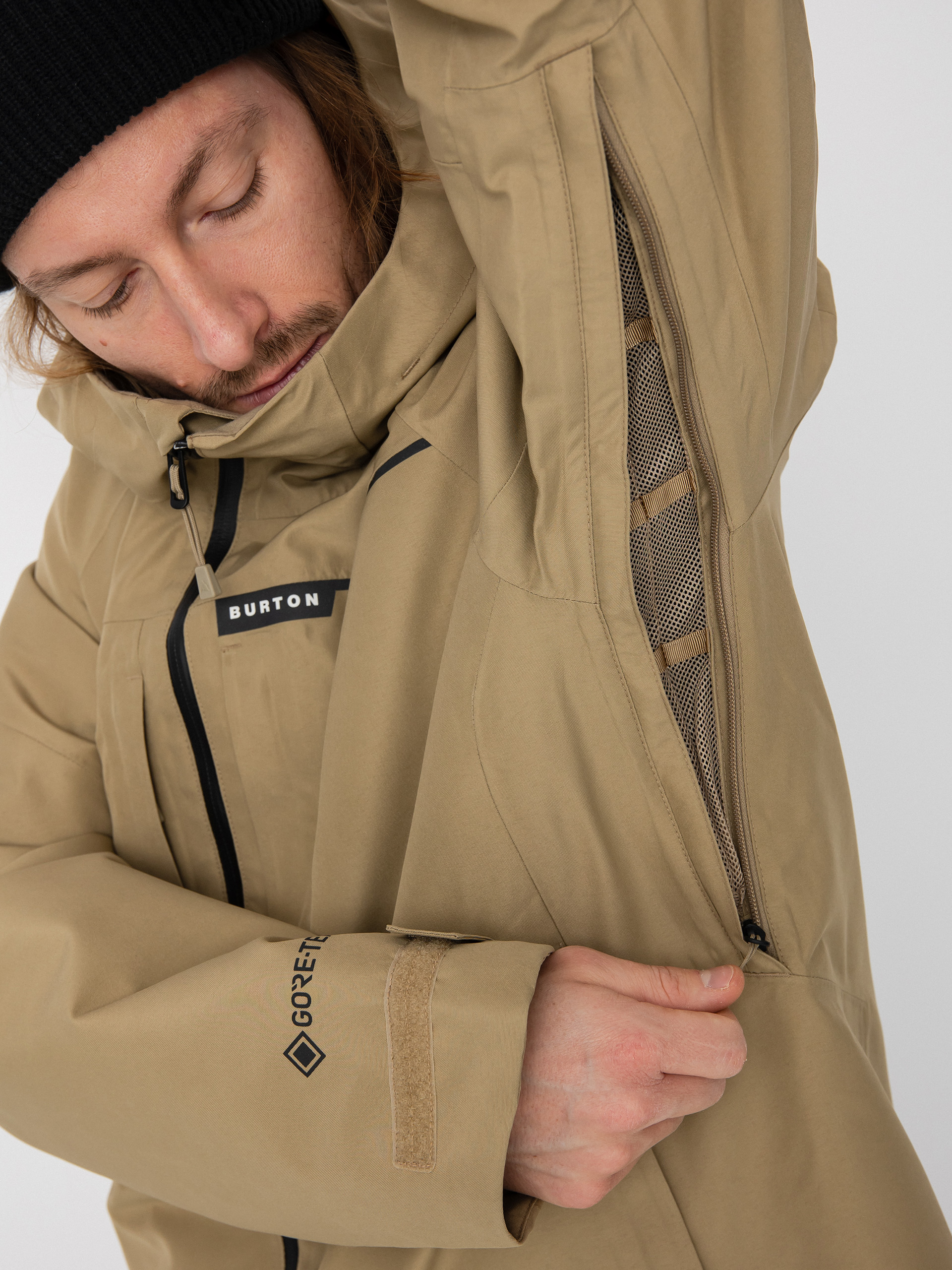 Pánska Snowboardová bunda Burton Pillowline Gore Tex 2L (kelp)