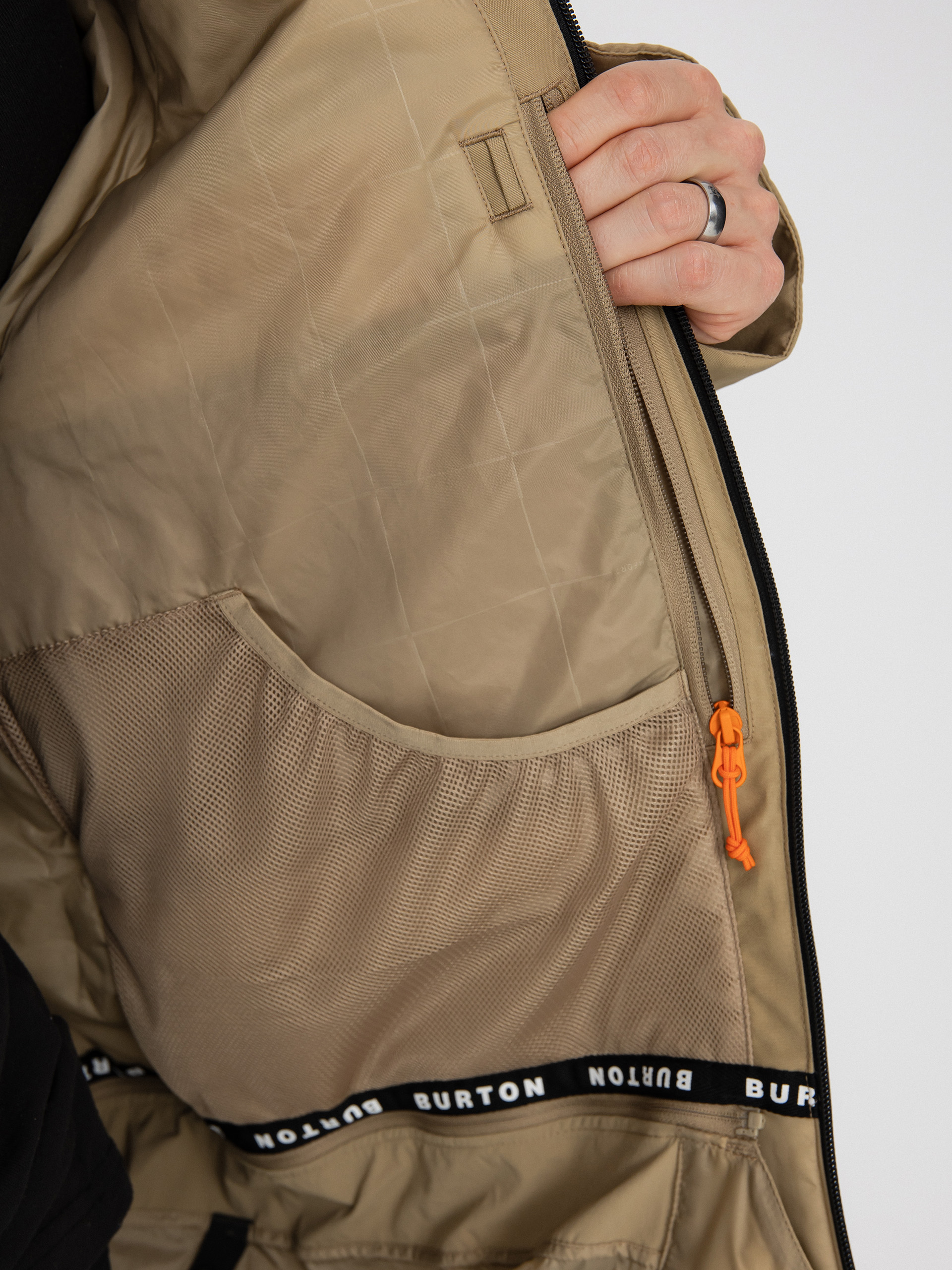 Pánska Snowboardová bunda Burton Pillowline Gore Tex 2L (kelp)