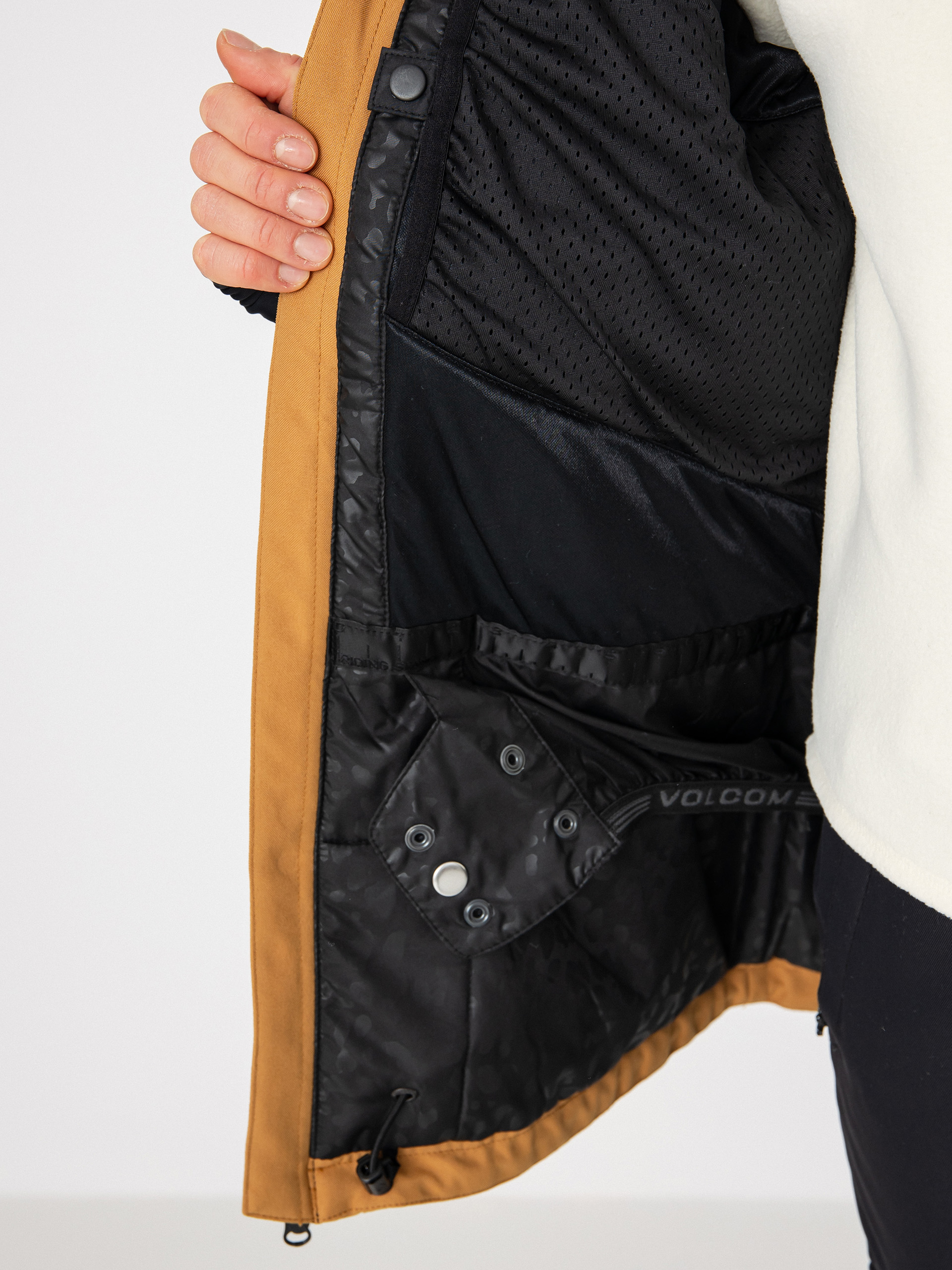 Dámska Snowboardová bunda Volcom Shelter 3D Stretch (caramel)