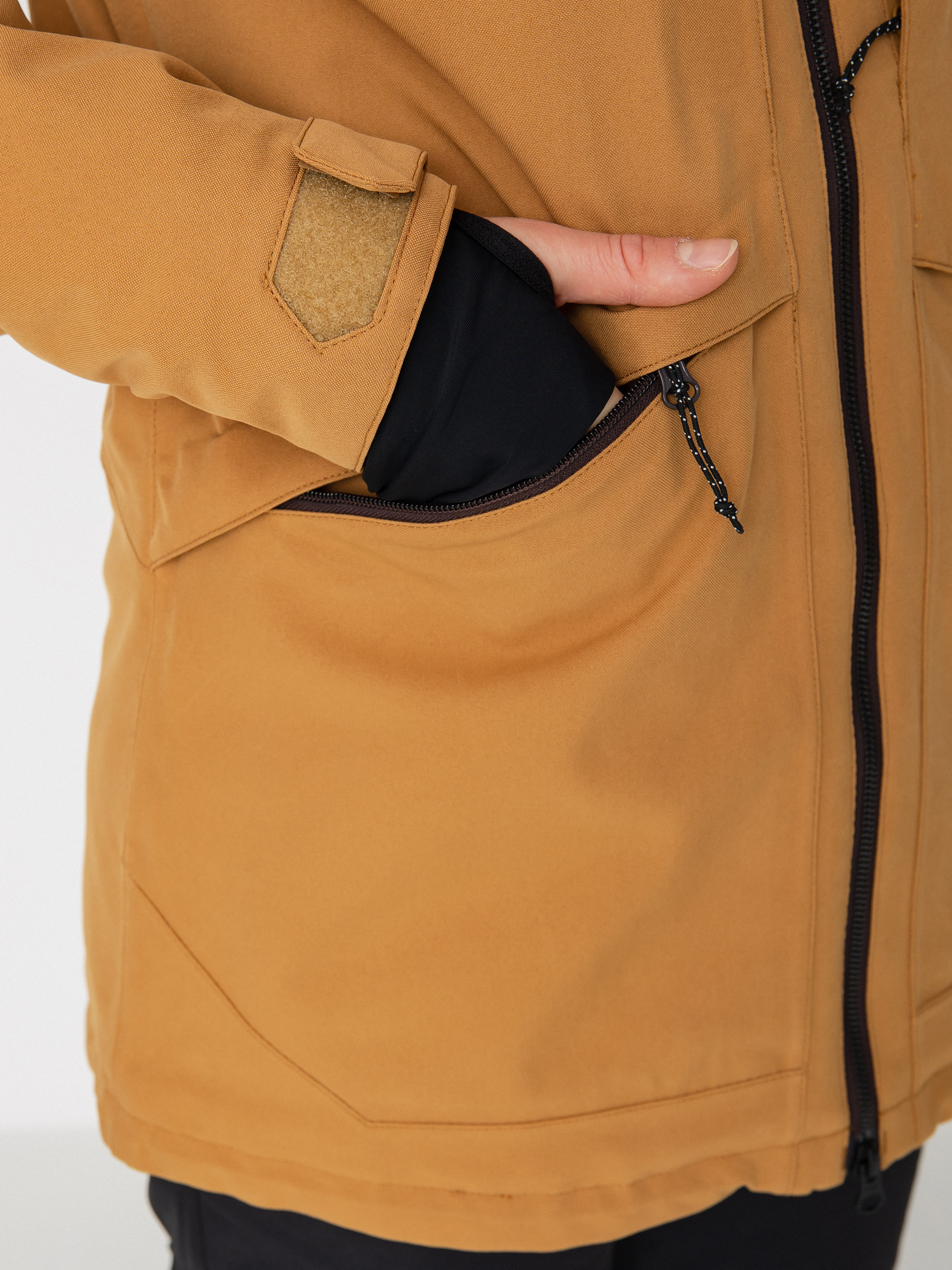 Dámska Snowboardová bunda Volcom Shelter 3D Stretch (caramel)