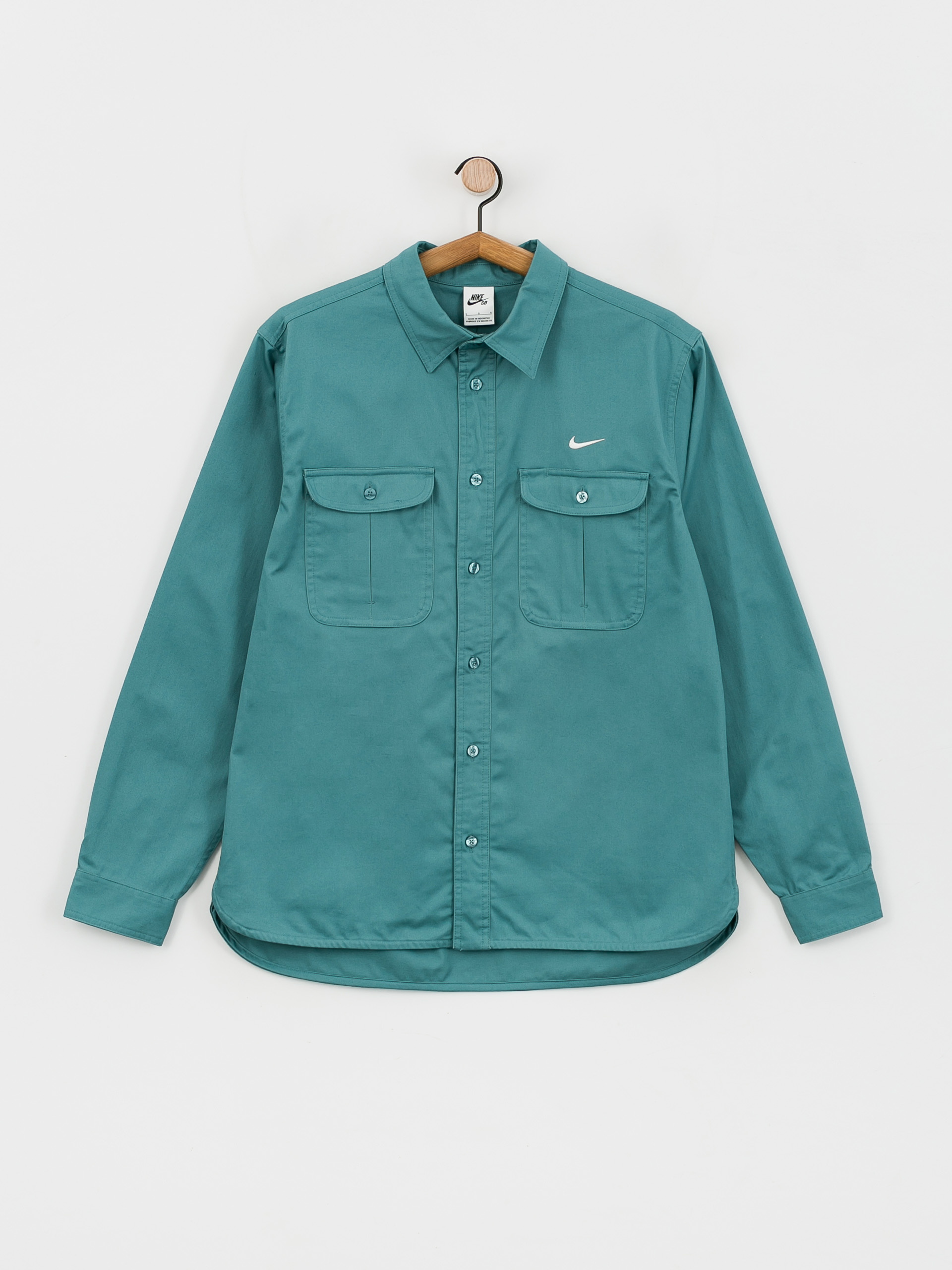 Košeľa Nike SB Tanglin Wvn (mineral teal)