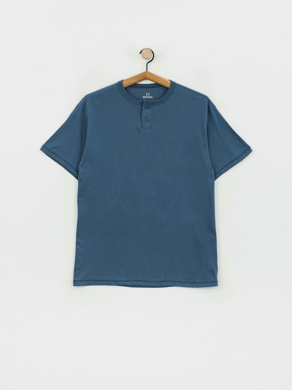 Tričko Brixton Basic Henley (joe blue)