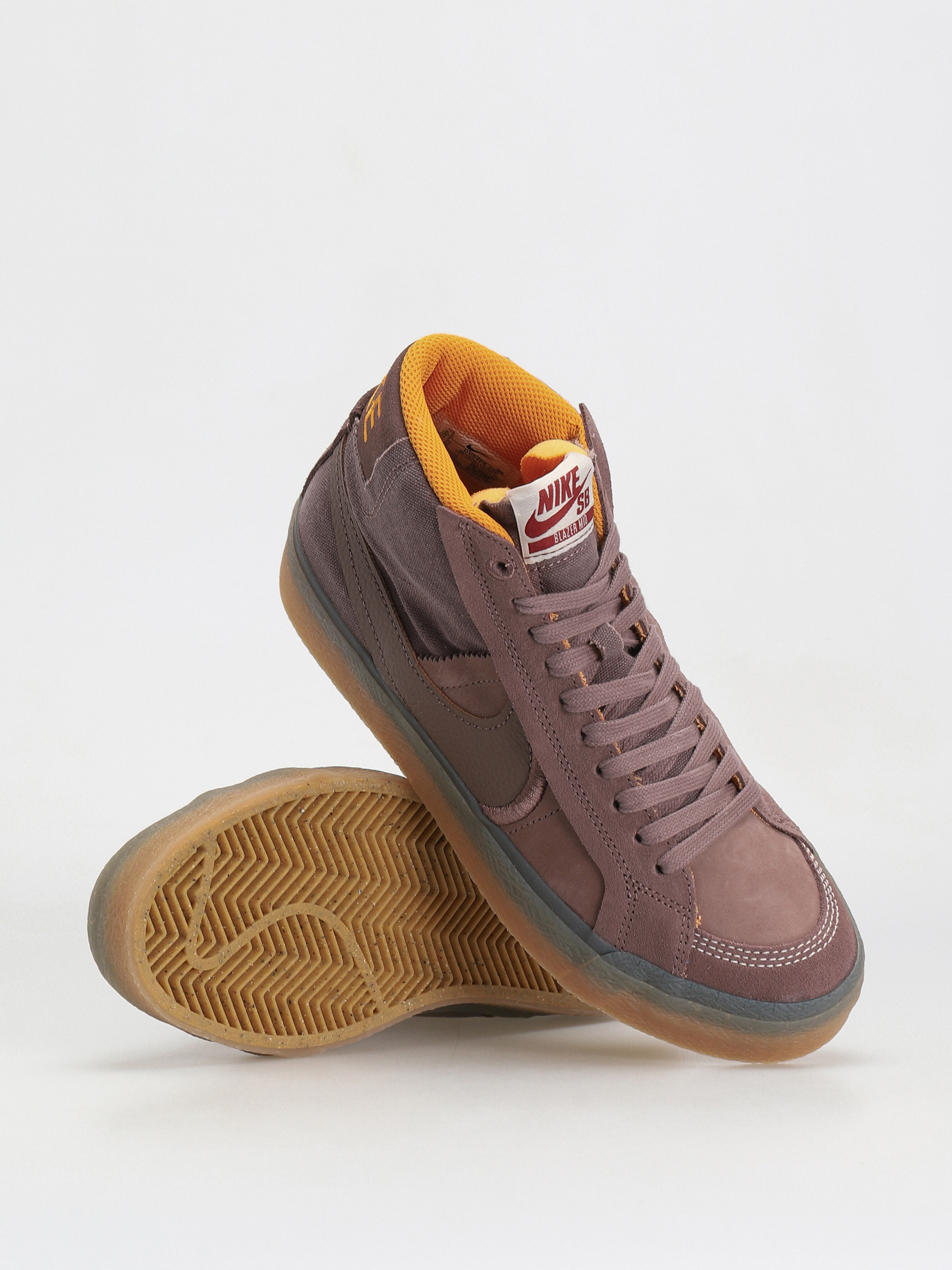 Topánky Nike SB Zoom Blazer Mid Premium (plum eclipse/plum eclipse kumquat)