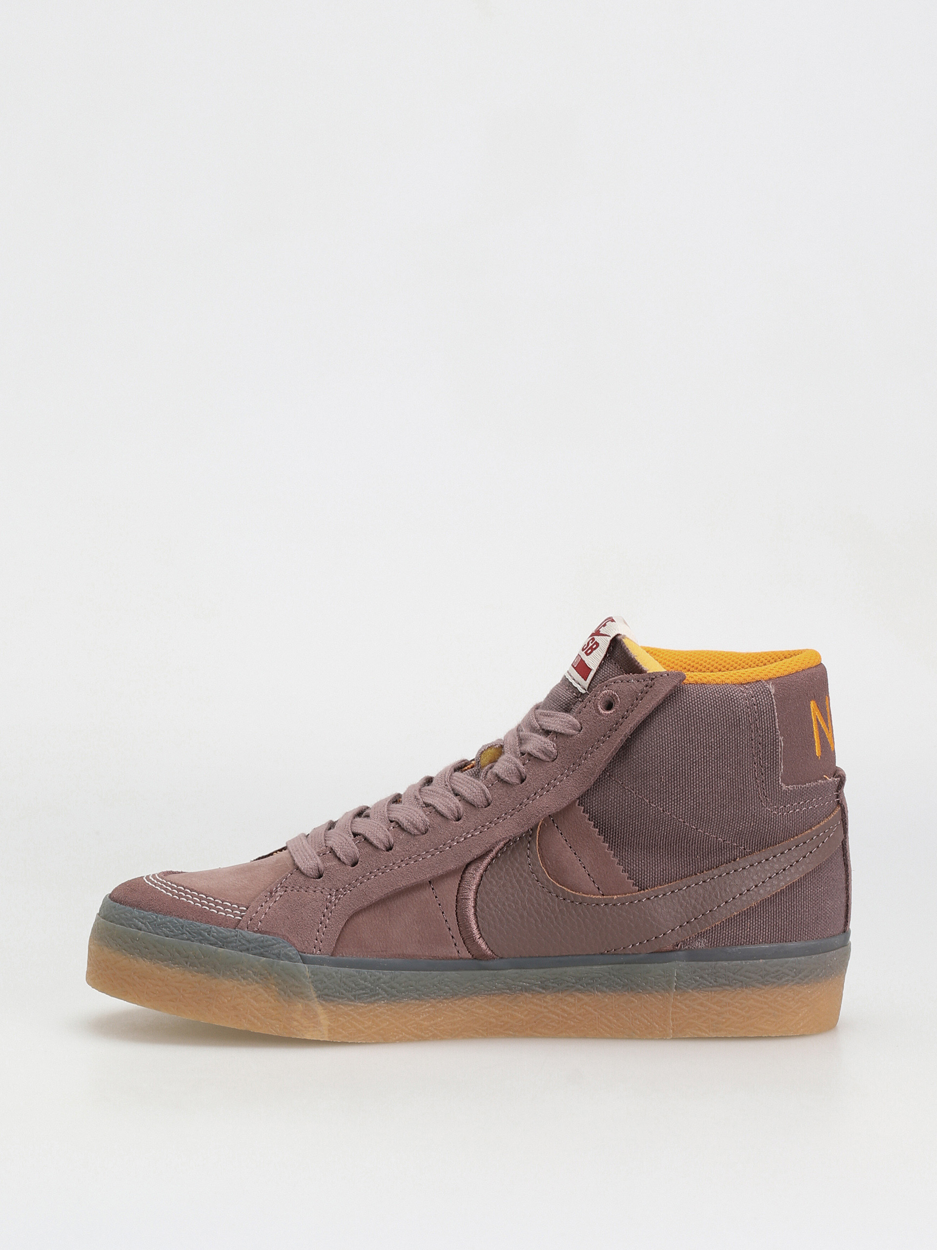 Topánky Nike SB Zoom Blazer Mid Premium (plum eclipse/plum eclipse kumquat)