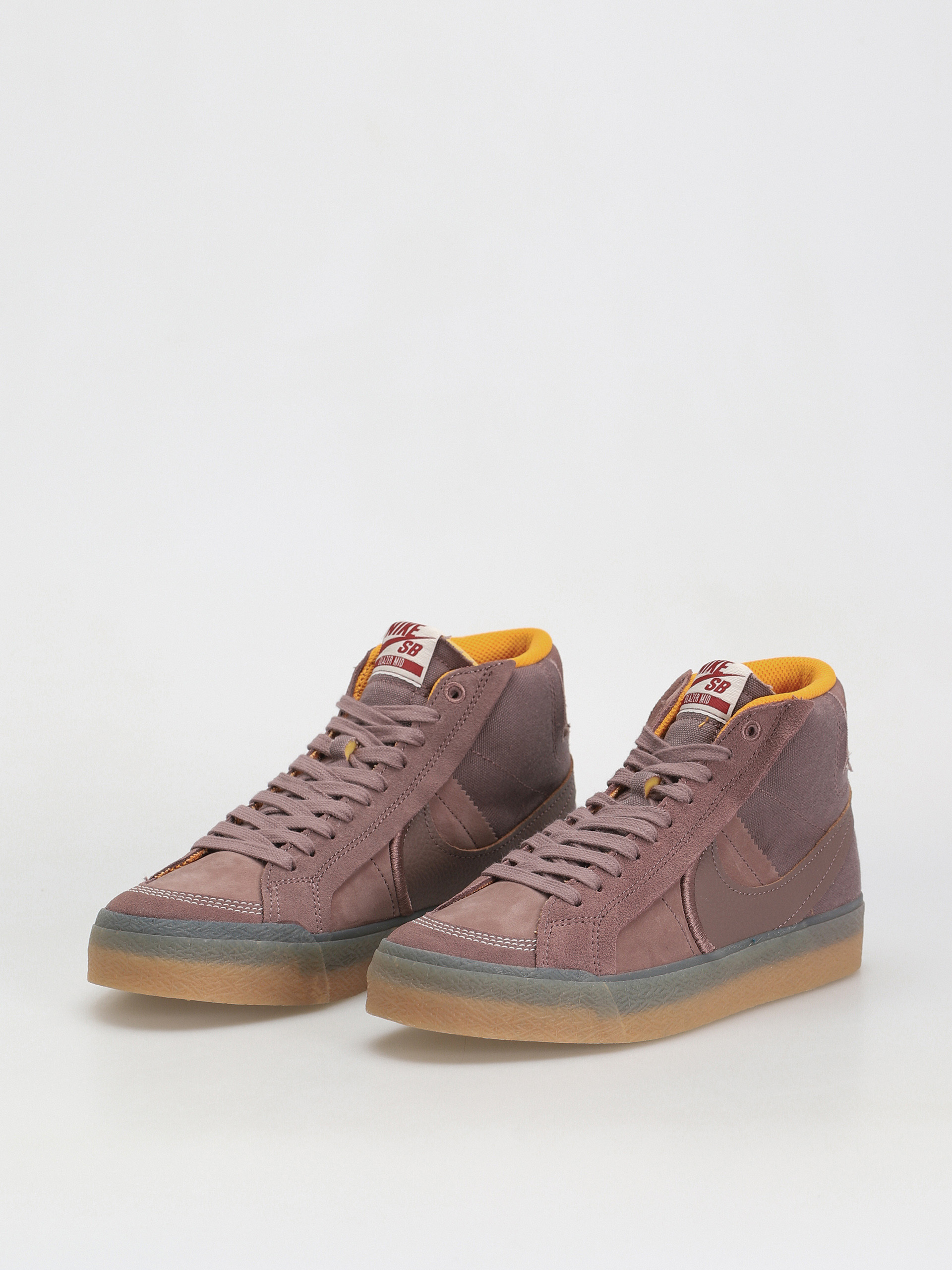 Topánky Nike SB Zoom Blazer Mid Premium (plum eclipse/plum eclipse kumquat)