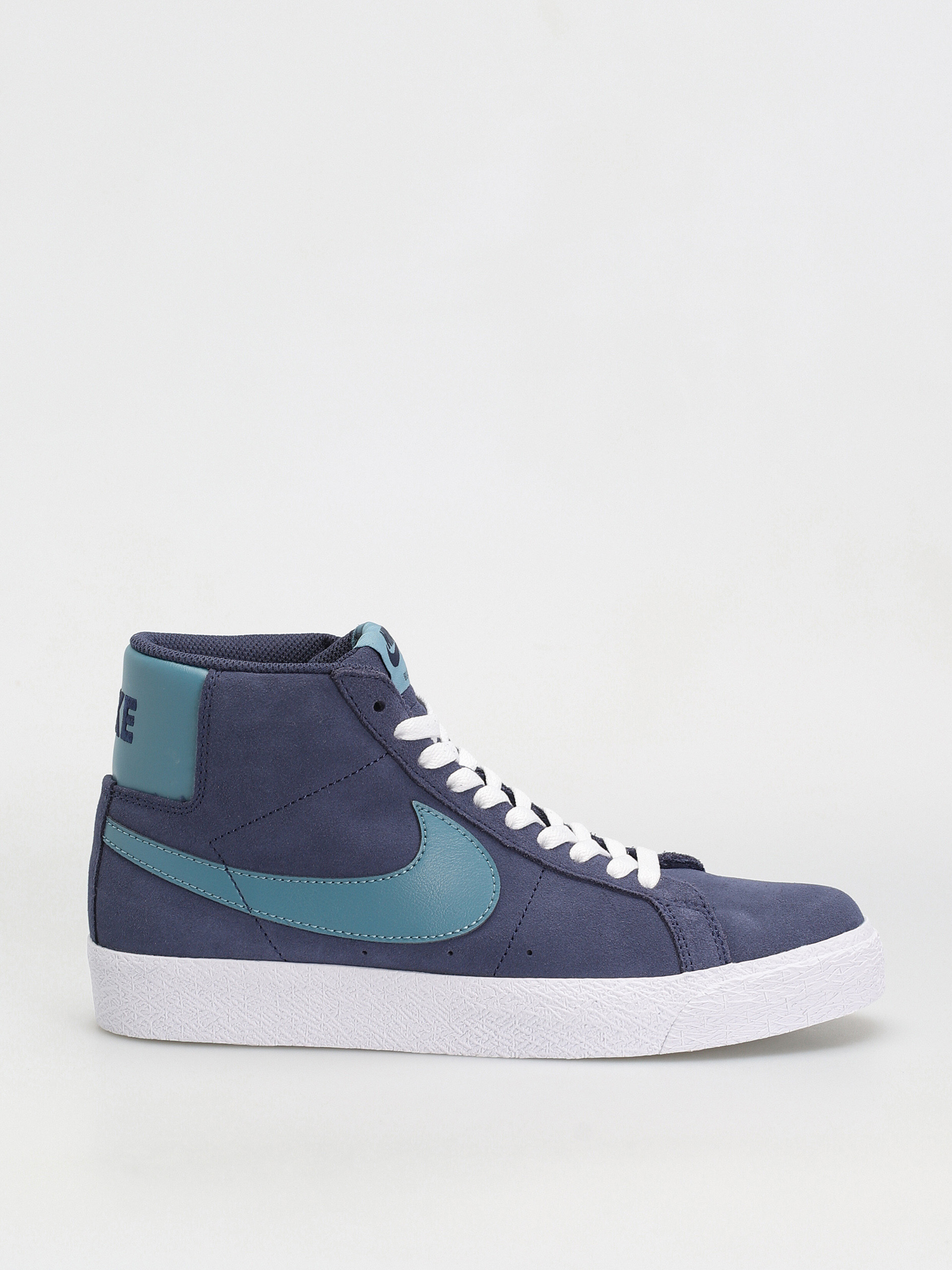 Topánky Nike SB Zoom Blazer Mid (midnight navy/noise aqua midnight navy)