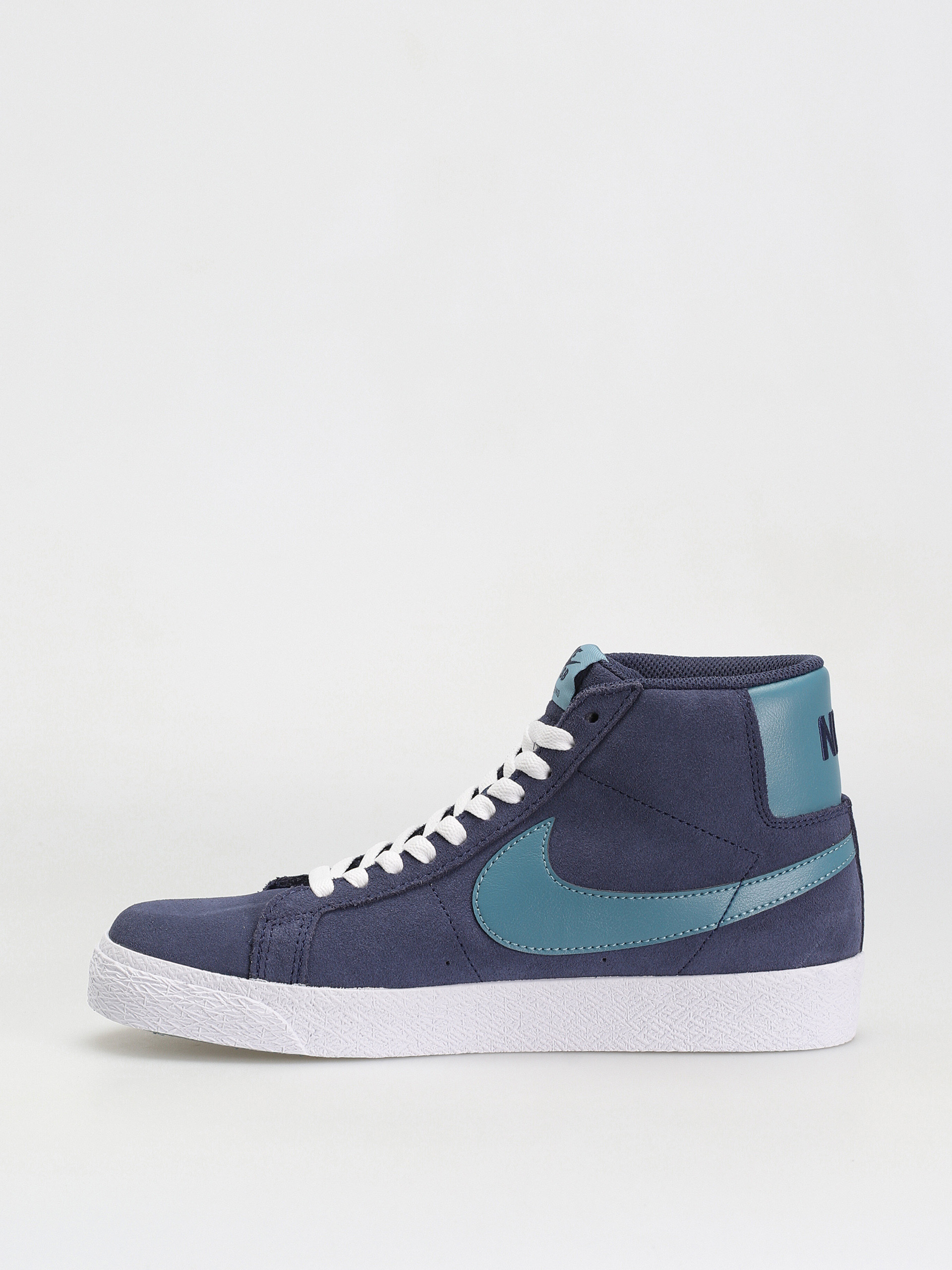 Topánky Nike SB Zoom Blazer Mid (midnight navy/noise aqua midnight navy)