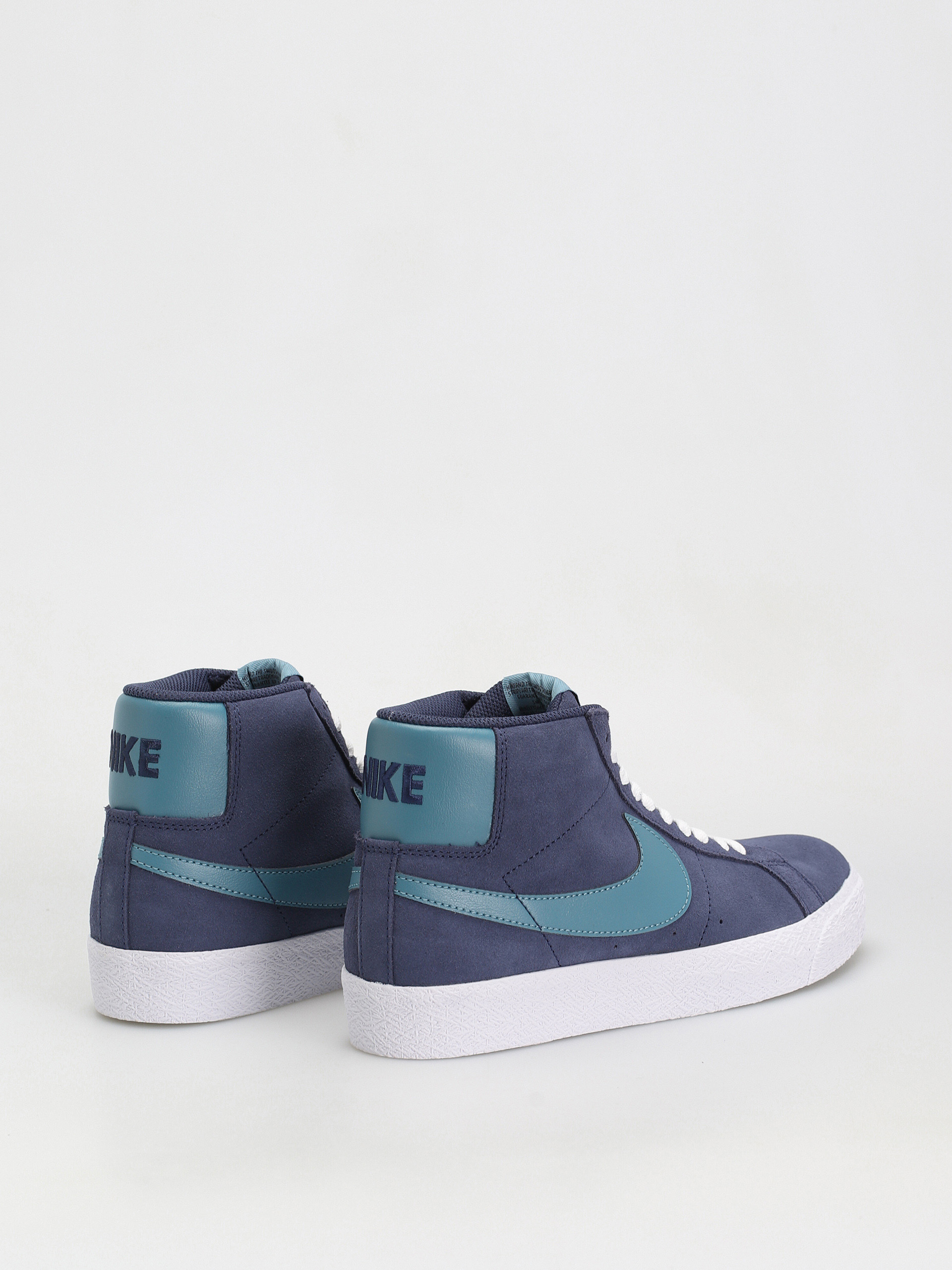 Topánky Nike SB Zoom Blazer Mid (midnight navy/noise aqua midnight navy)
