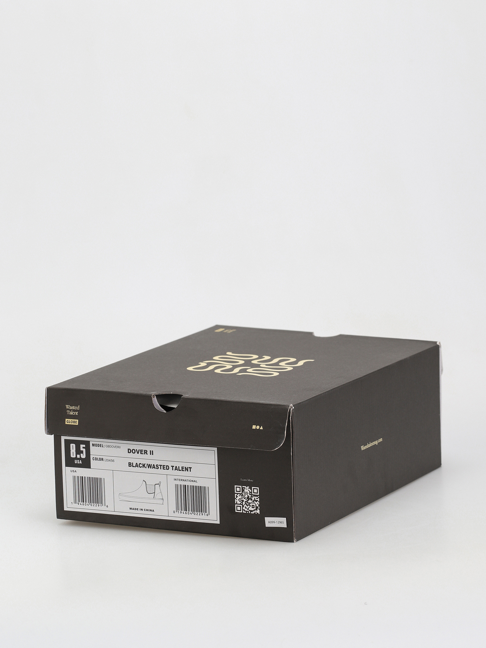 Topánky Globe Dover II (black/wasted talent)