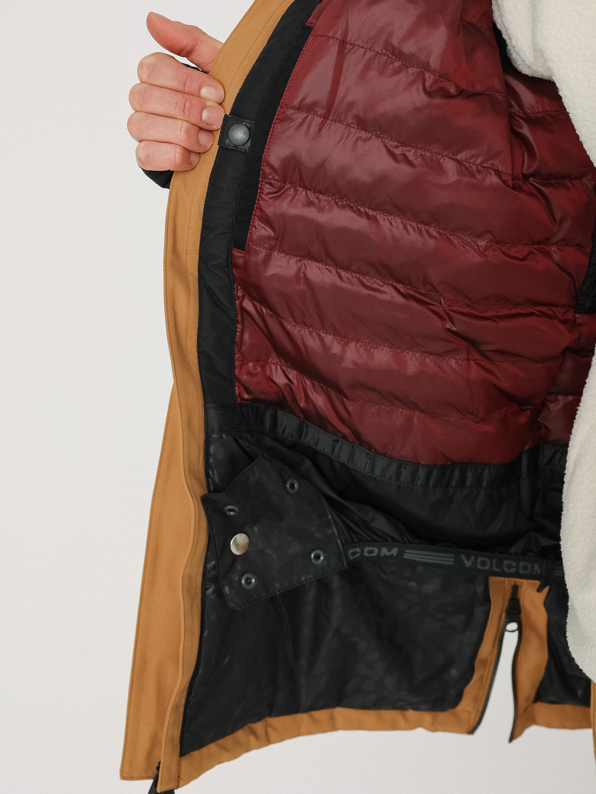 Dámska Snowboardová bunda Volcom Paxson 2L Tds Inf Parka (caramel)