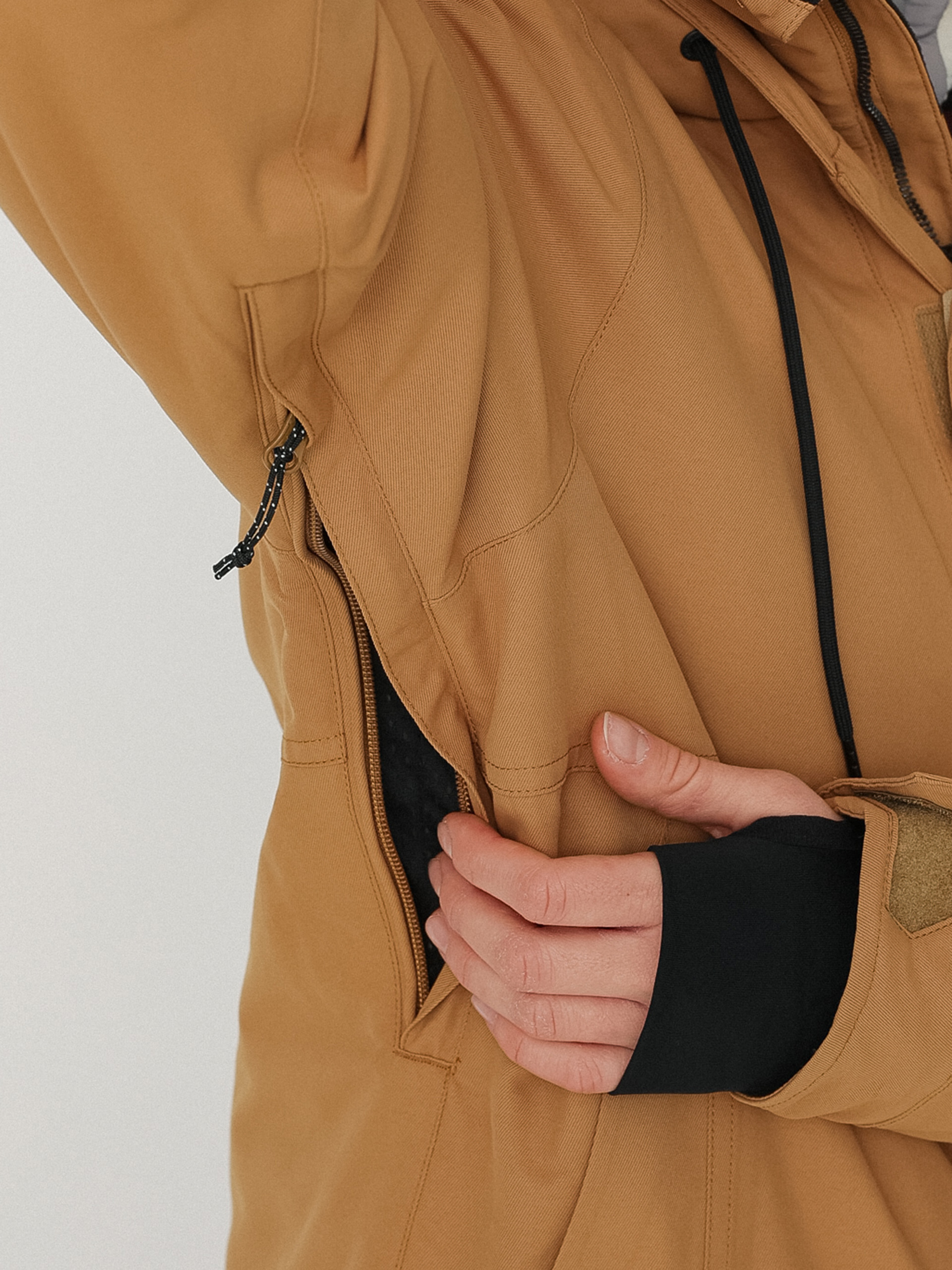 Dámska Snowboardová bunda Volcom Paxson 2L Tds Inf Parka (caramel)