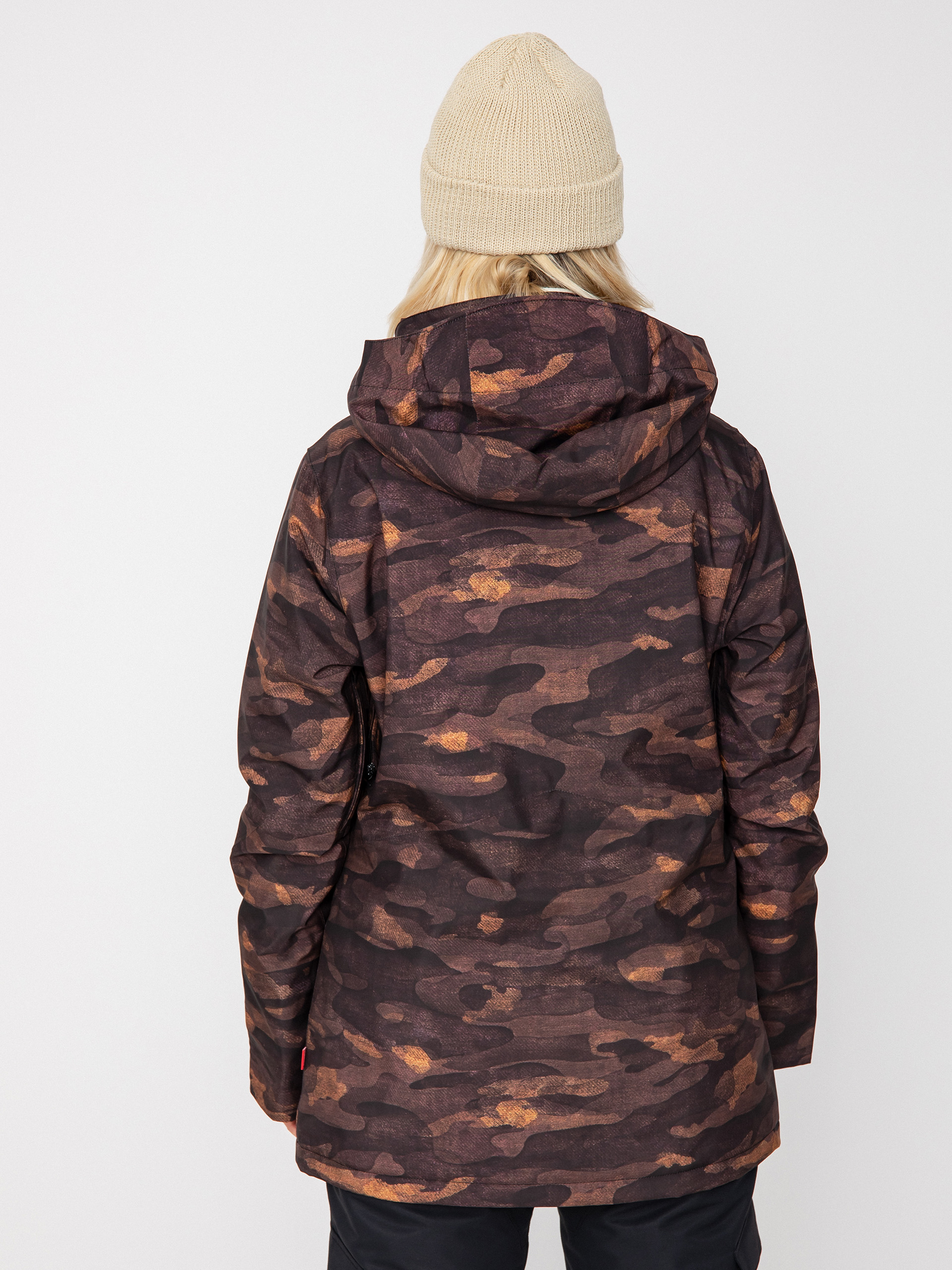 Dámska Snowboardová bunda Volcom 3D Stretch Gore (dusk camo)