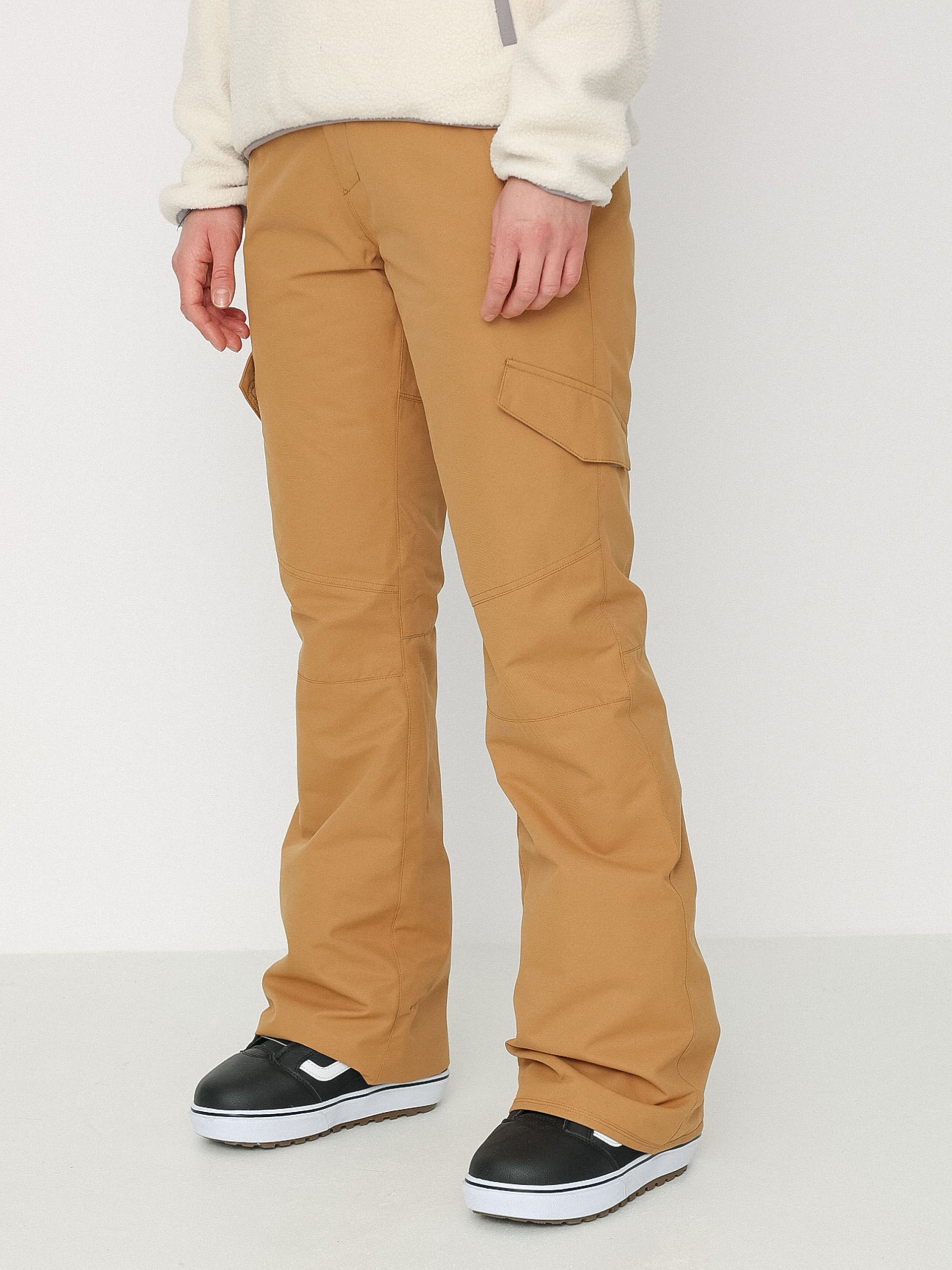 Dámske Snowboardové nohavice Volcom Bridger Ins (caramel)