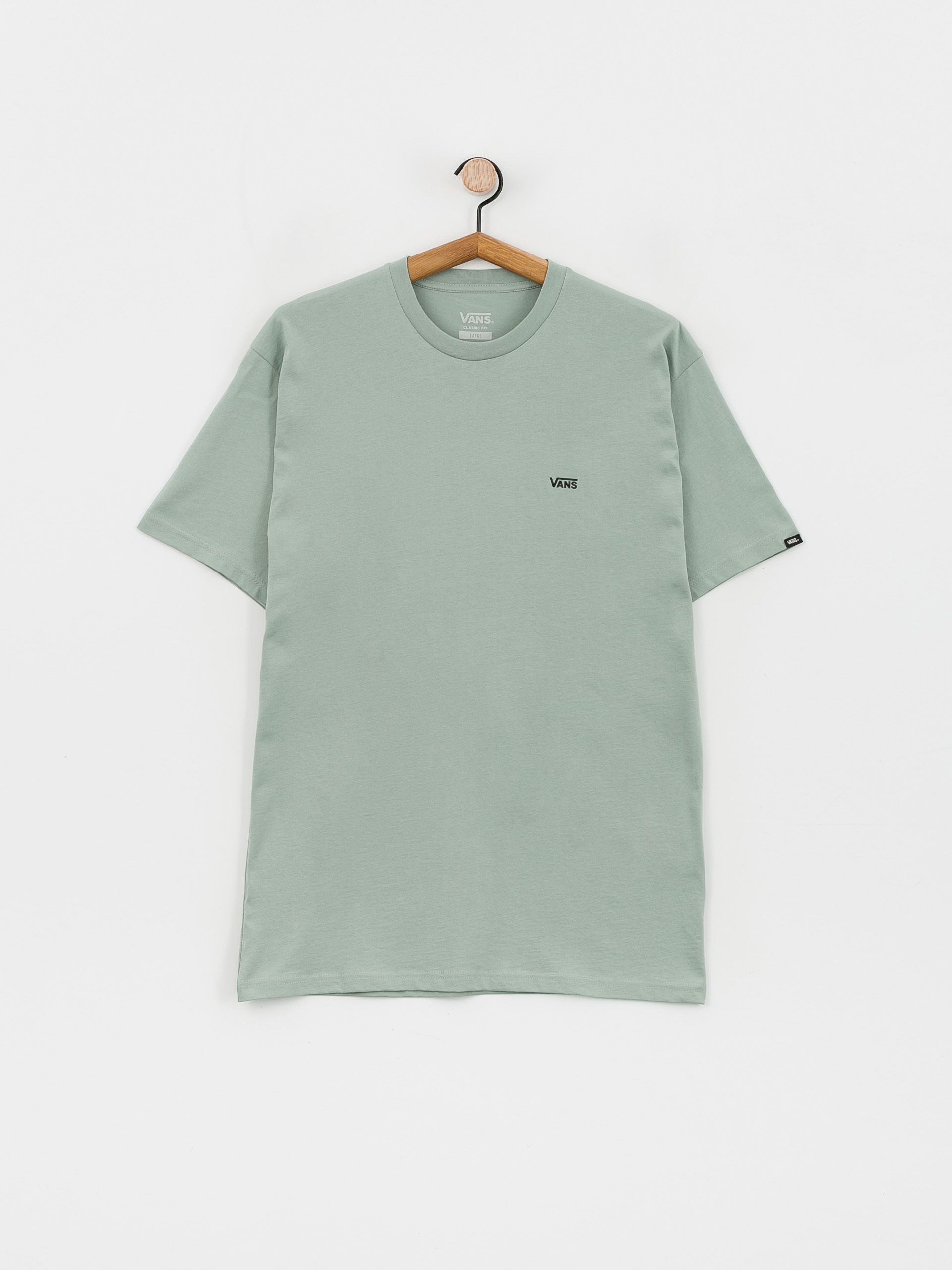 Tričko Vans Left Chest Logo (chinois green/black)