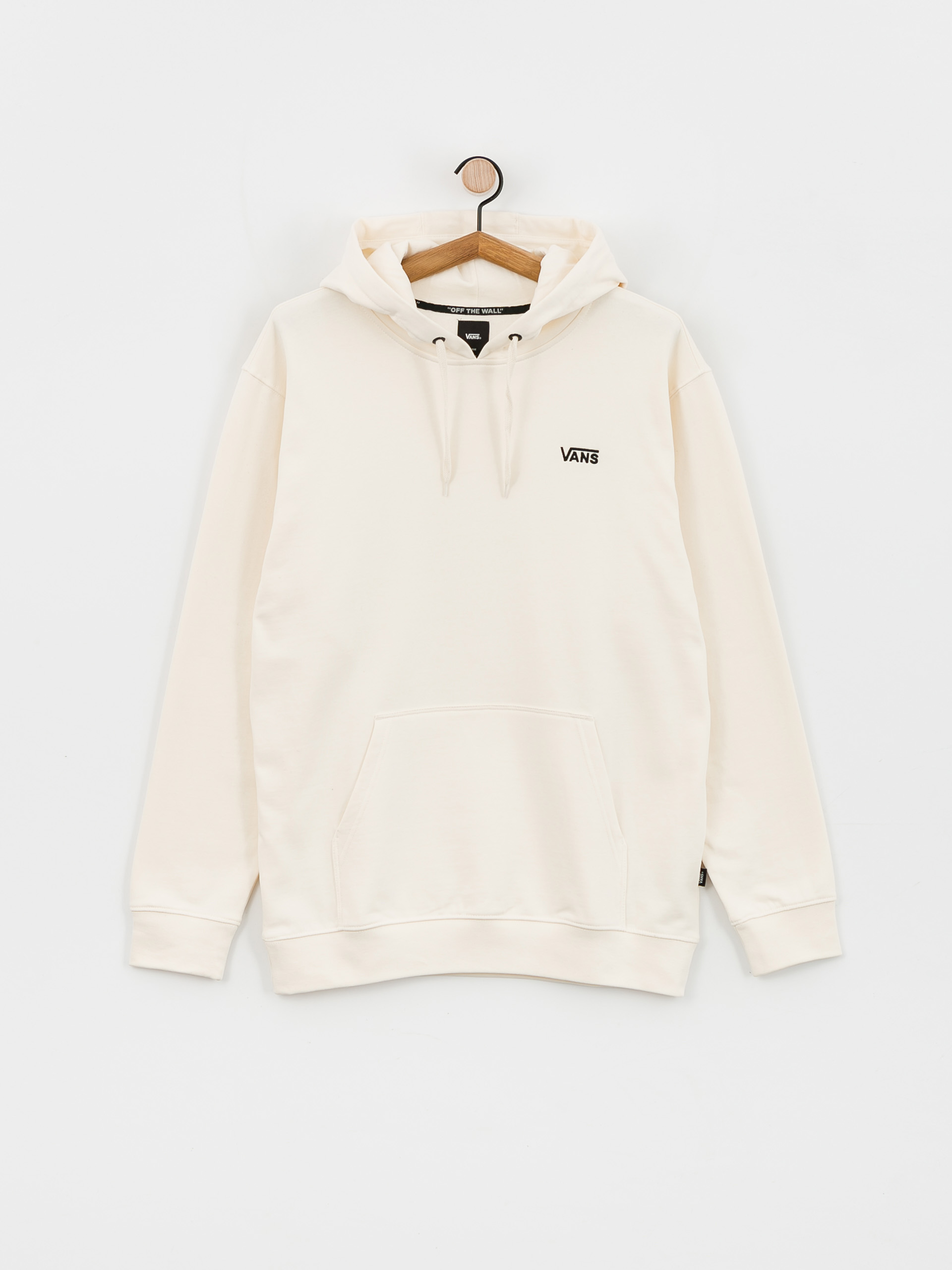 Mikina s kapucňou Vans Core Basic HD (antique white)
