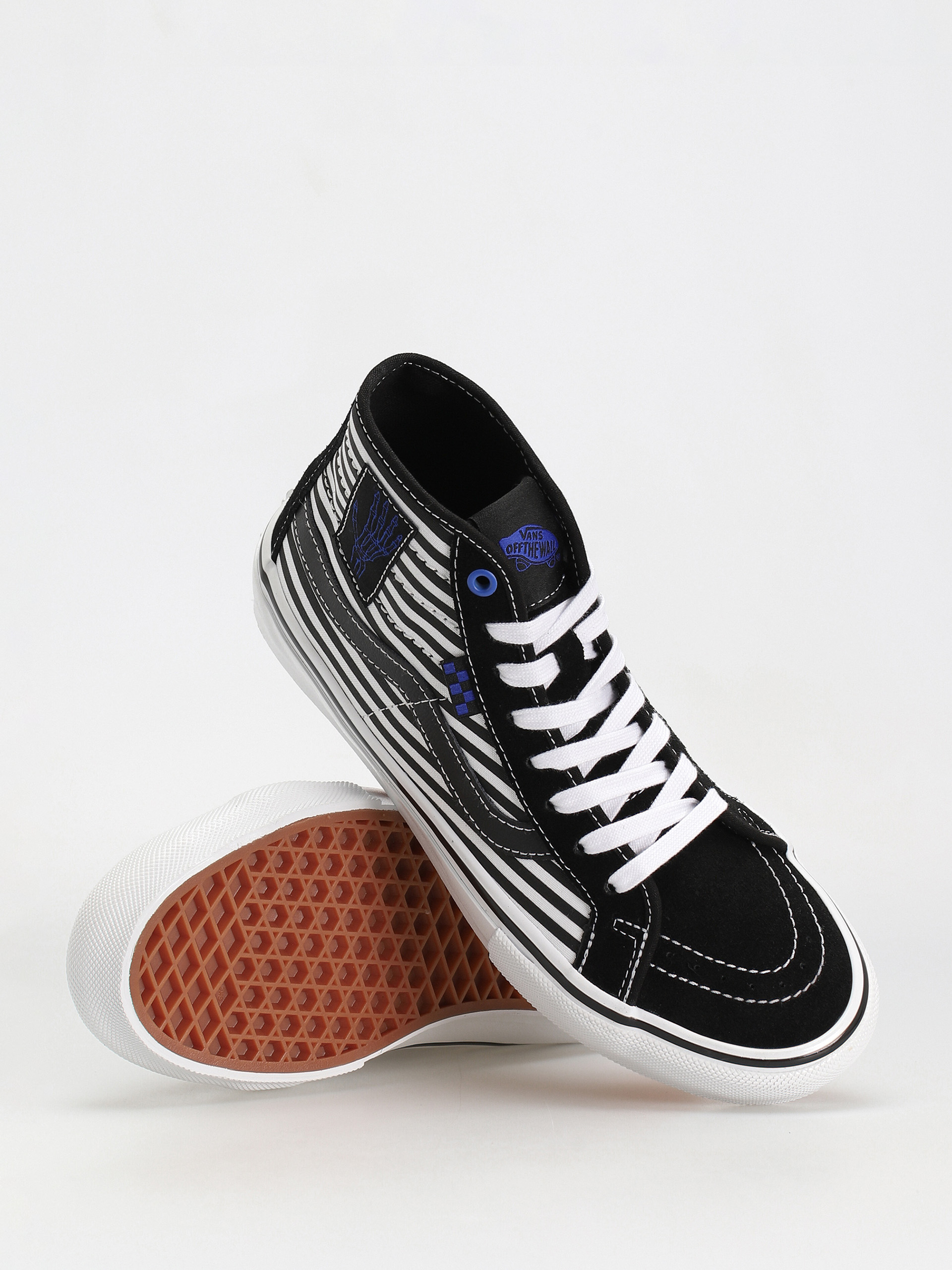 Topánky Vans Skate Sk8 Hi Decon (breana geering black/white)